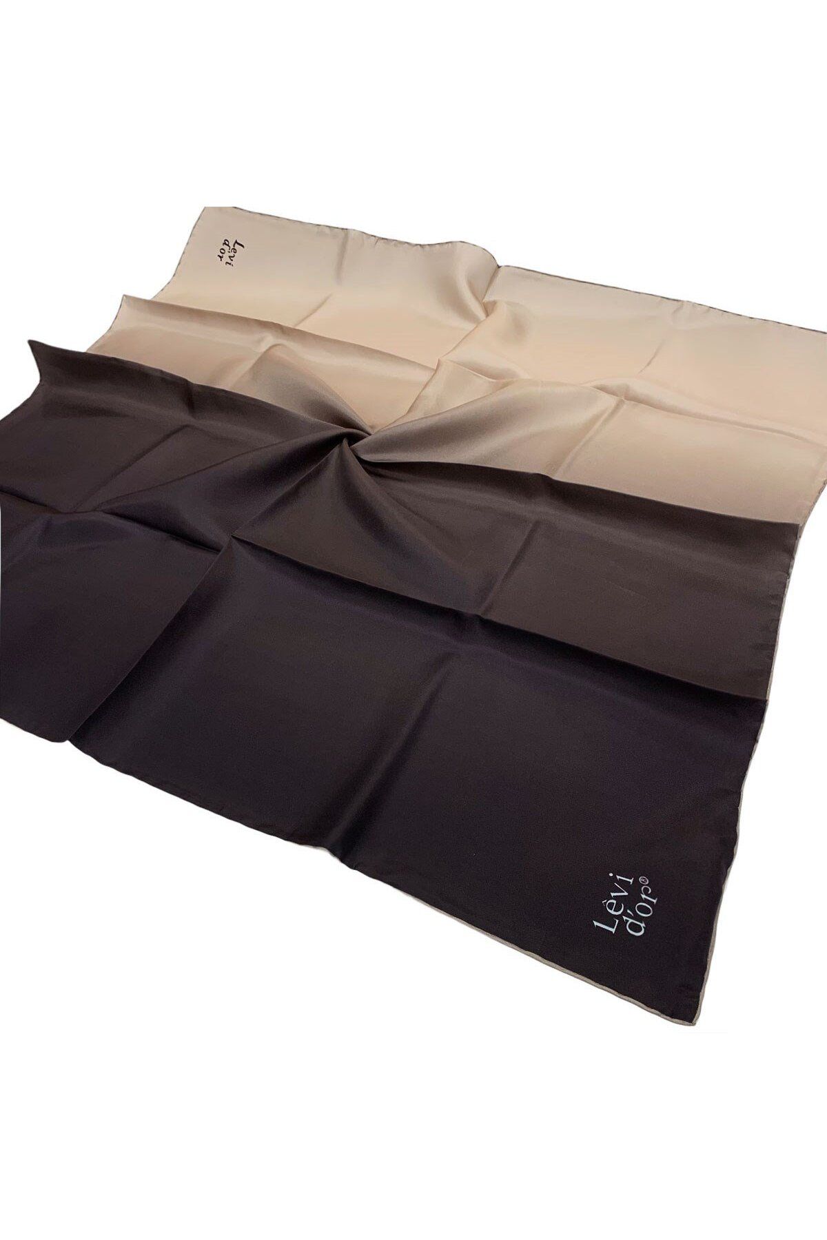 روسری مشکی Twill Ipek تخریب سنگ سیاه Levidor