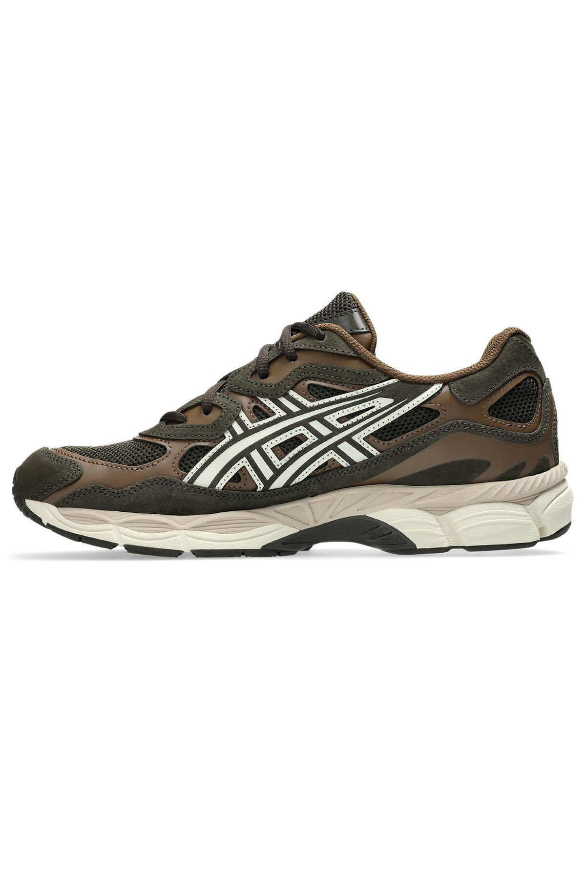 Asics کفش کتانی کرم یونیسکس ژل nyc 1203a663-200