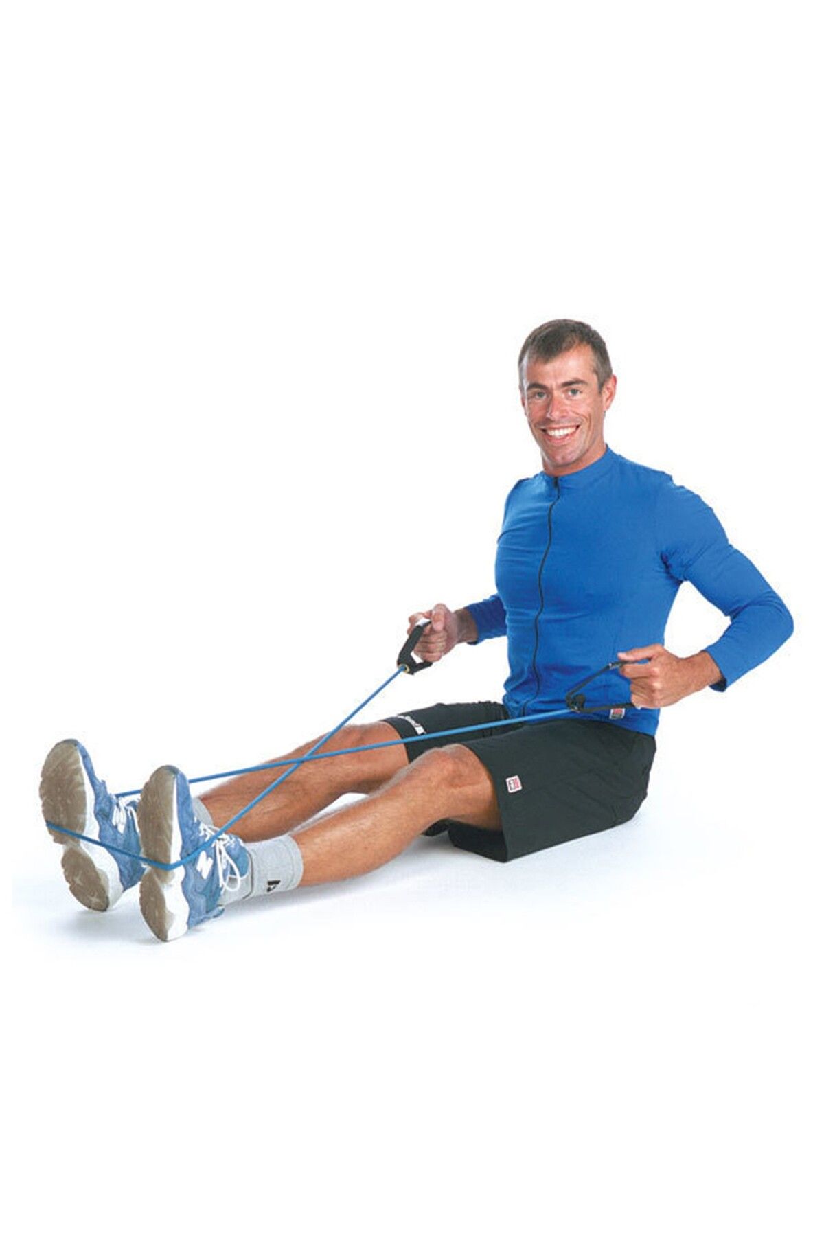کش مقاومتی زرد مردانه و زنانه ® TUBING BODYTRAINER 1،4 متر دست ، Theraband