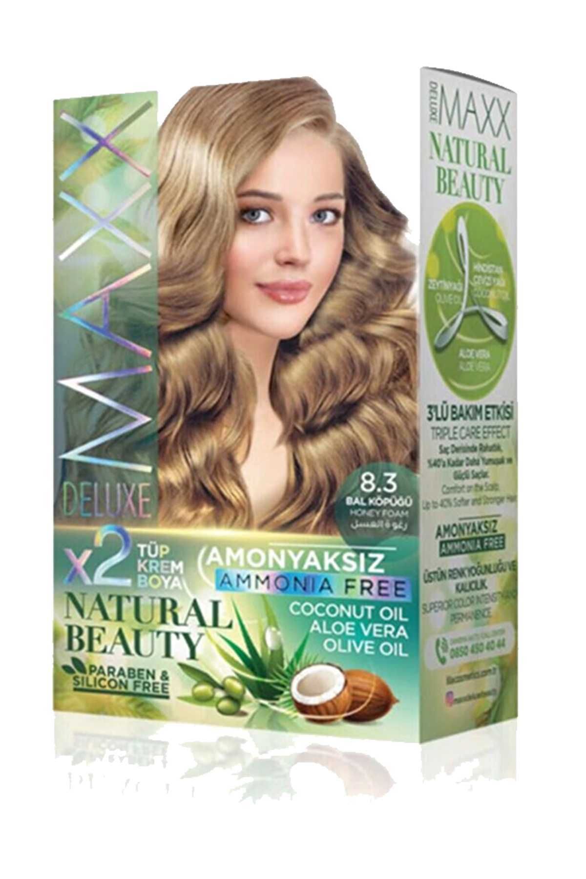 Angoravi Natural Beauty Amonyaksız Saç Boyası 8.3 Bal Köpüğü