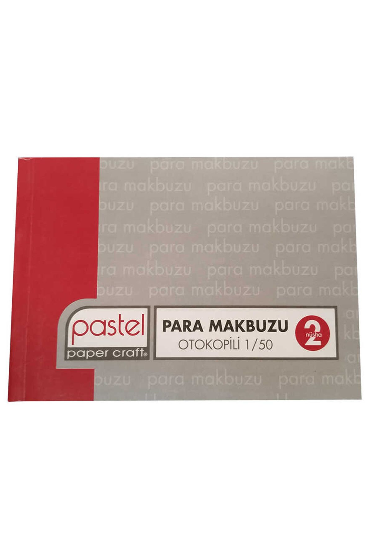 Kapamarka Pastel Para Makbuzu Cep Boy 2 Nüsha Otokopili 1/50 12'li