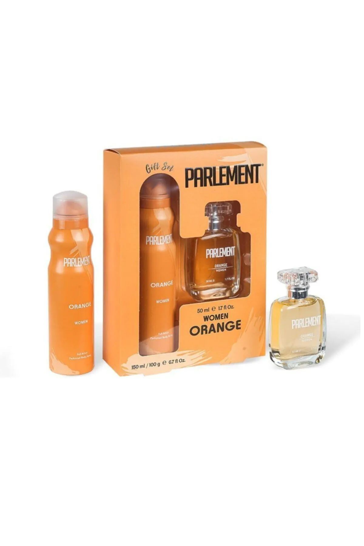 Angoravi Parlement 50 Ml Orange Kadın Parfüm + 150 Ml Deodorant Seti