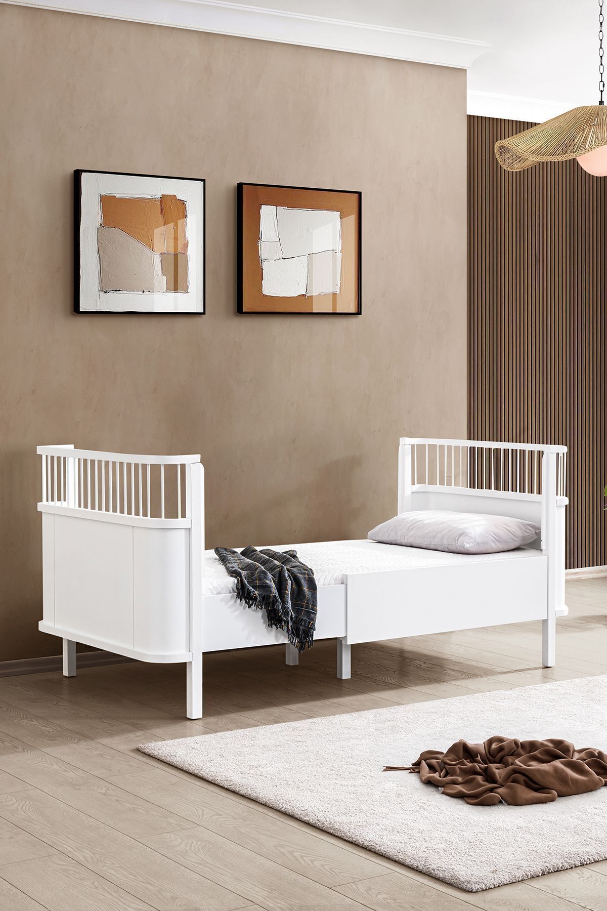 Setay Mdf Beşik, Trend Büyüyen Beşik 90x130 - Trend Büyüyen Karyola 90x190 fotoğrafı 2 (önizleme)