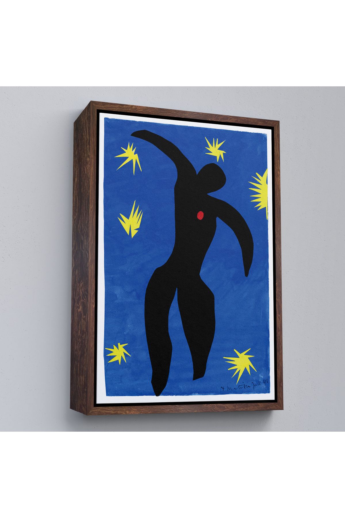 krmnyatırım Çerçeveli Henri Matisse - Icarus Tablo-7325