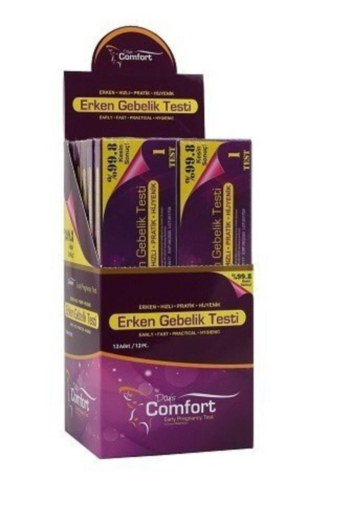 Day's Comfort Erken Gebelik Testi - 12'li Stant