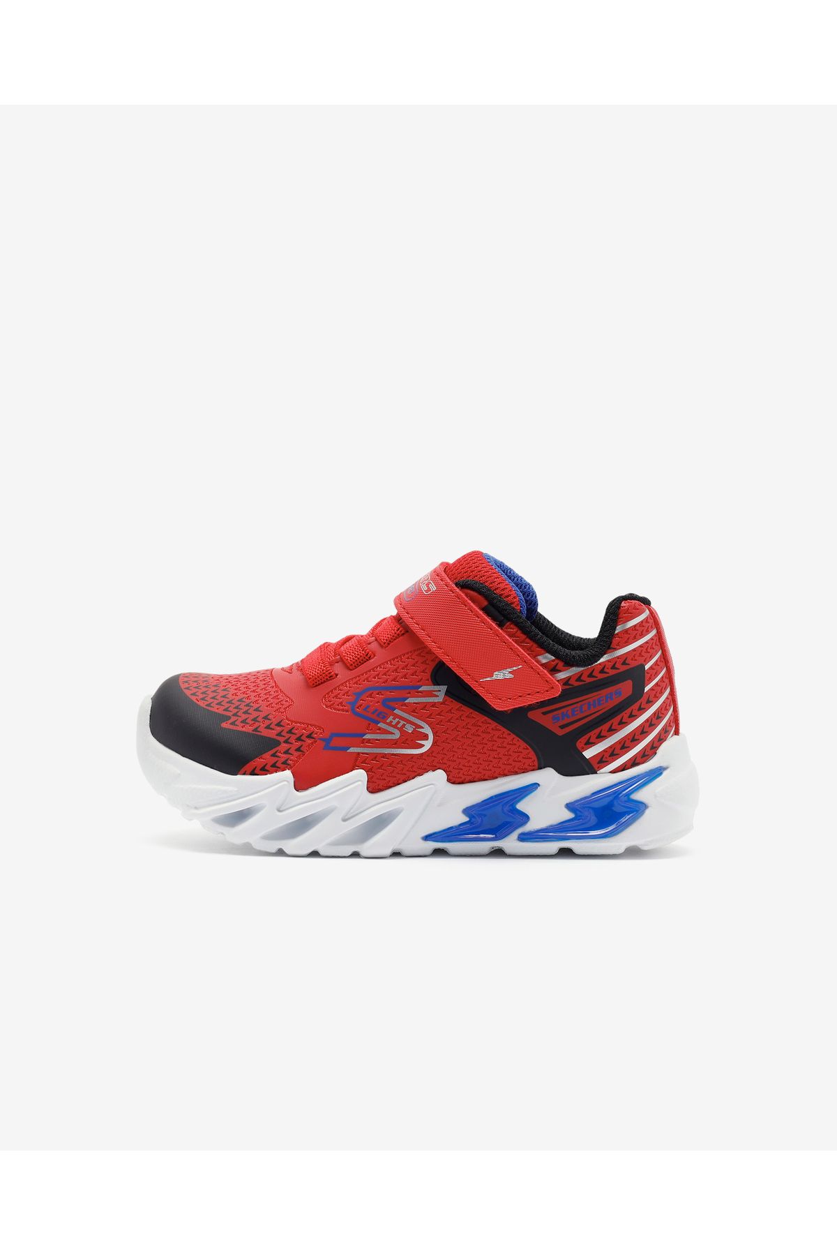 کفش ورزشی Flexglow Bolt Little Boy Red Luminous Sports 400138N Rdbk Skechers