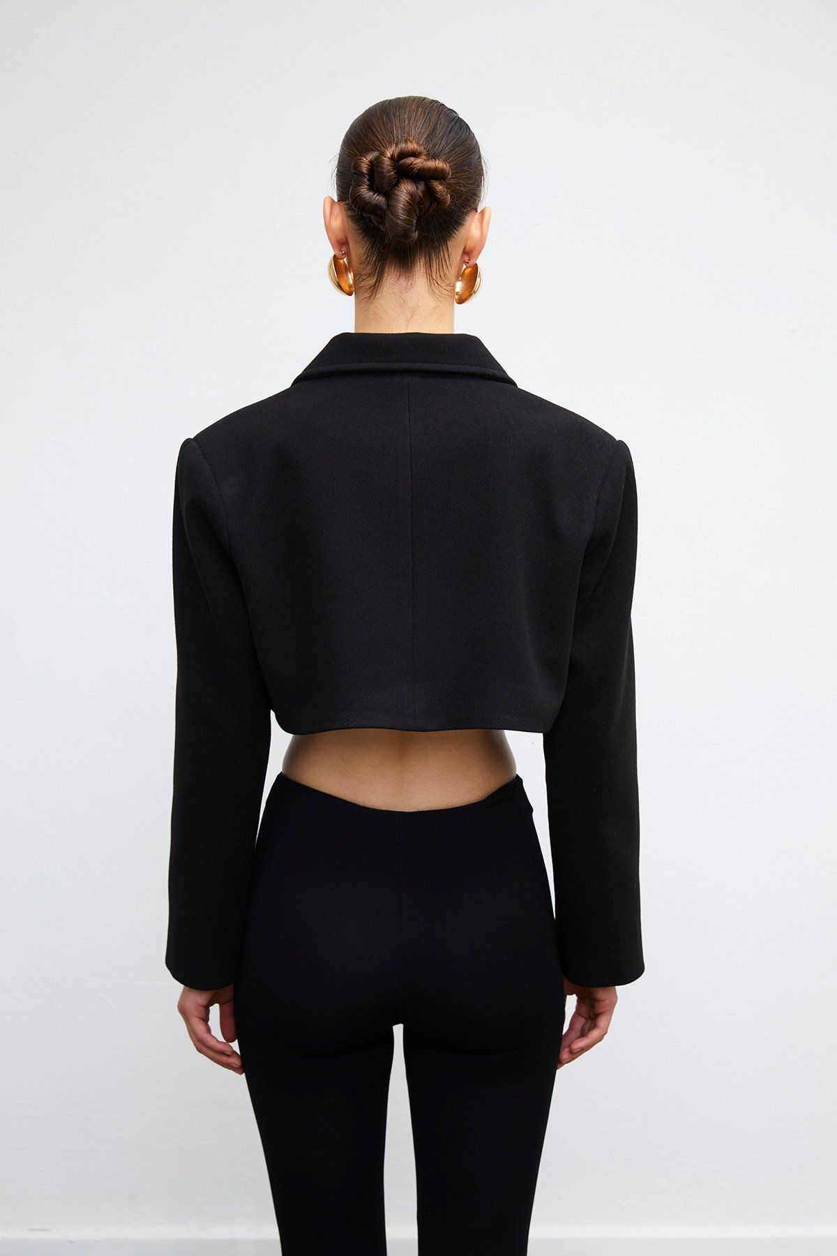 VATKALI-Padded cashmere crop jacket 4