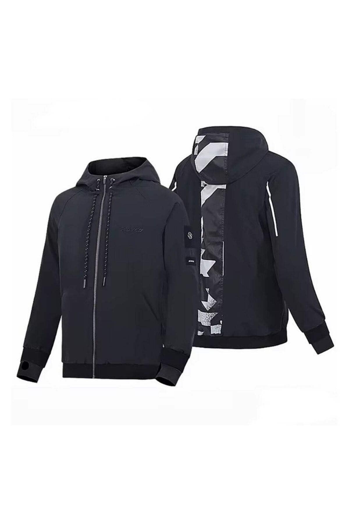 ebakbak Motosiklet ve Bisiklet Korumalı Jacket Yağmurluk Polyester Stopwater Sertifika Korumalı Mont Camo
