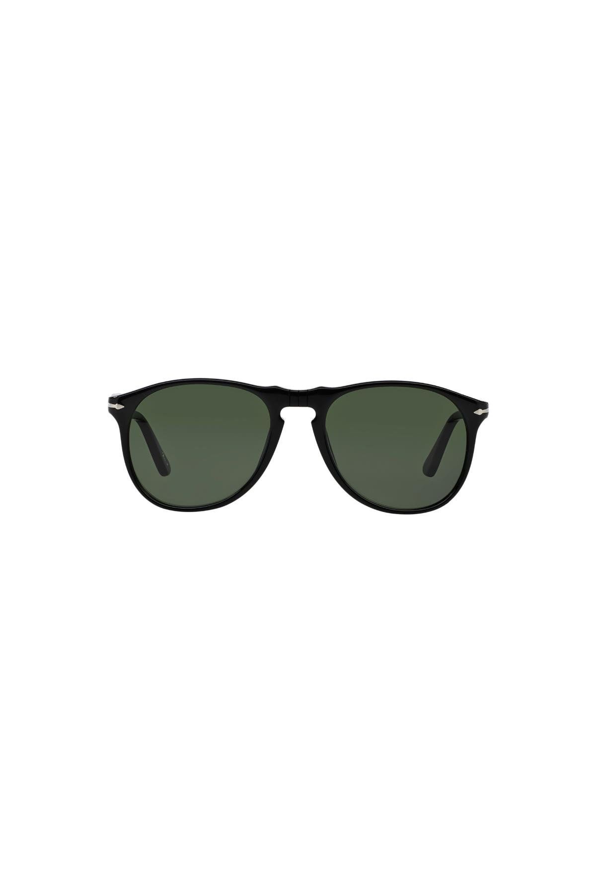 عینک آفتابی مشکی مردانه سیاه 0po9649s 95 31 55 Persol