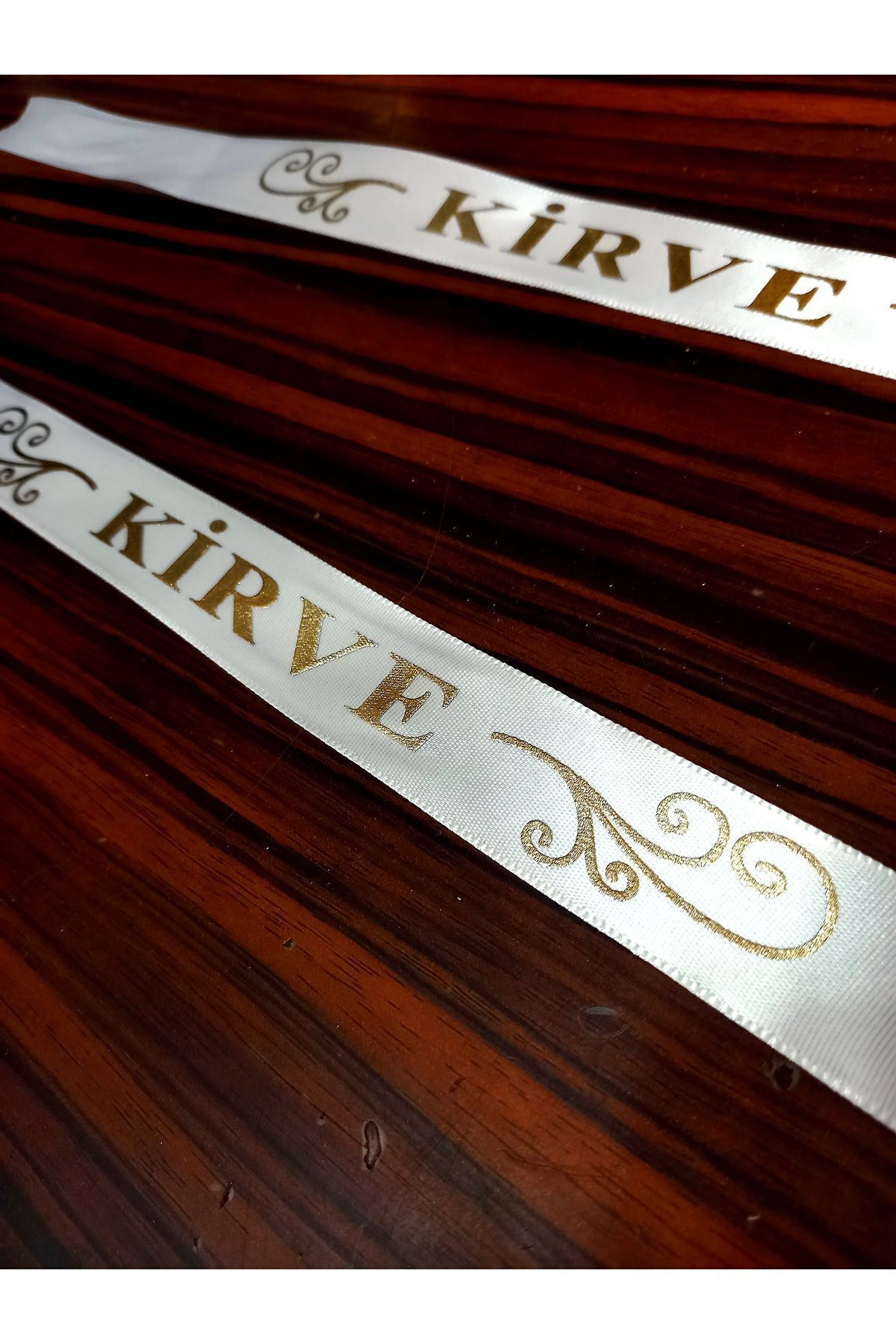 Hobigram-White Color Circumcision Kirve White Sleeve Ribbon 1 Piece Kirve Sleeve Ribbon.Kirve Sleeve – Ribbon 3