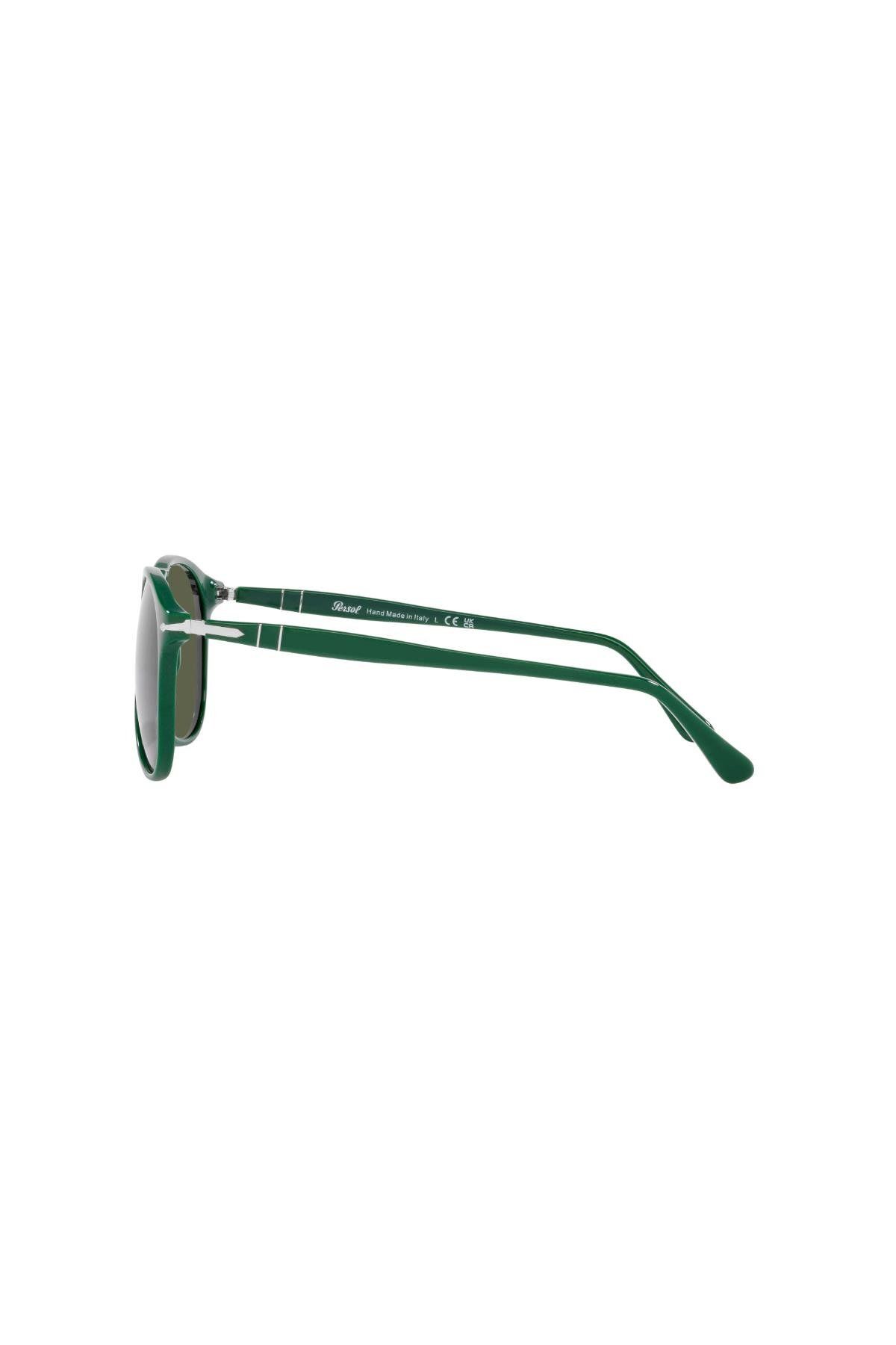 عینک آفتابی سبز مردانه 0po9649s 117131 55 Persol