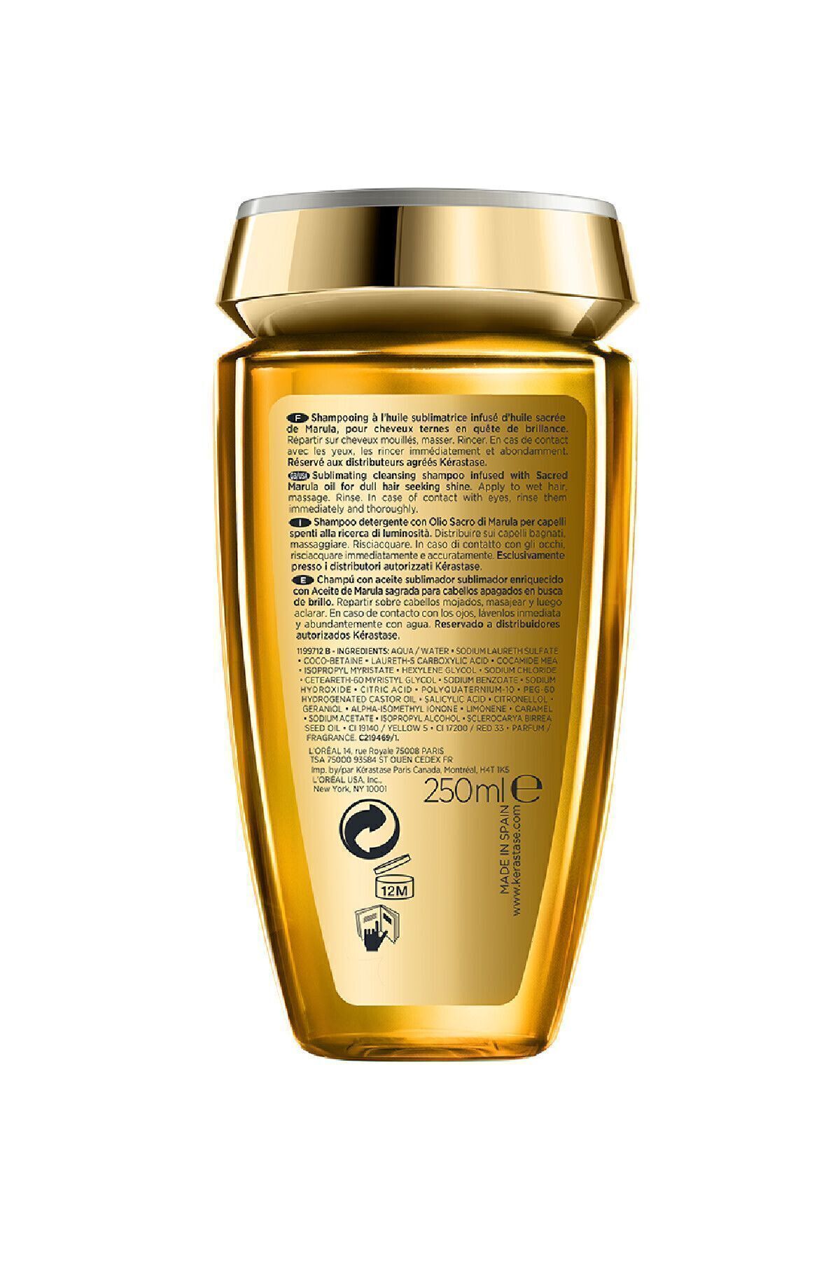 شامپو تقویت‌کننده برای موهای بی‌روح و خشک 250 میلی‌لیتر کراستاس Kerastase