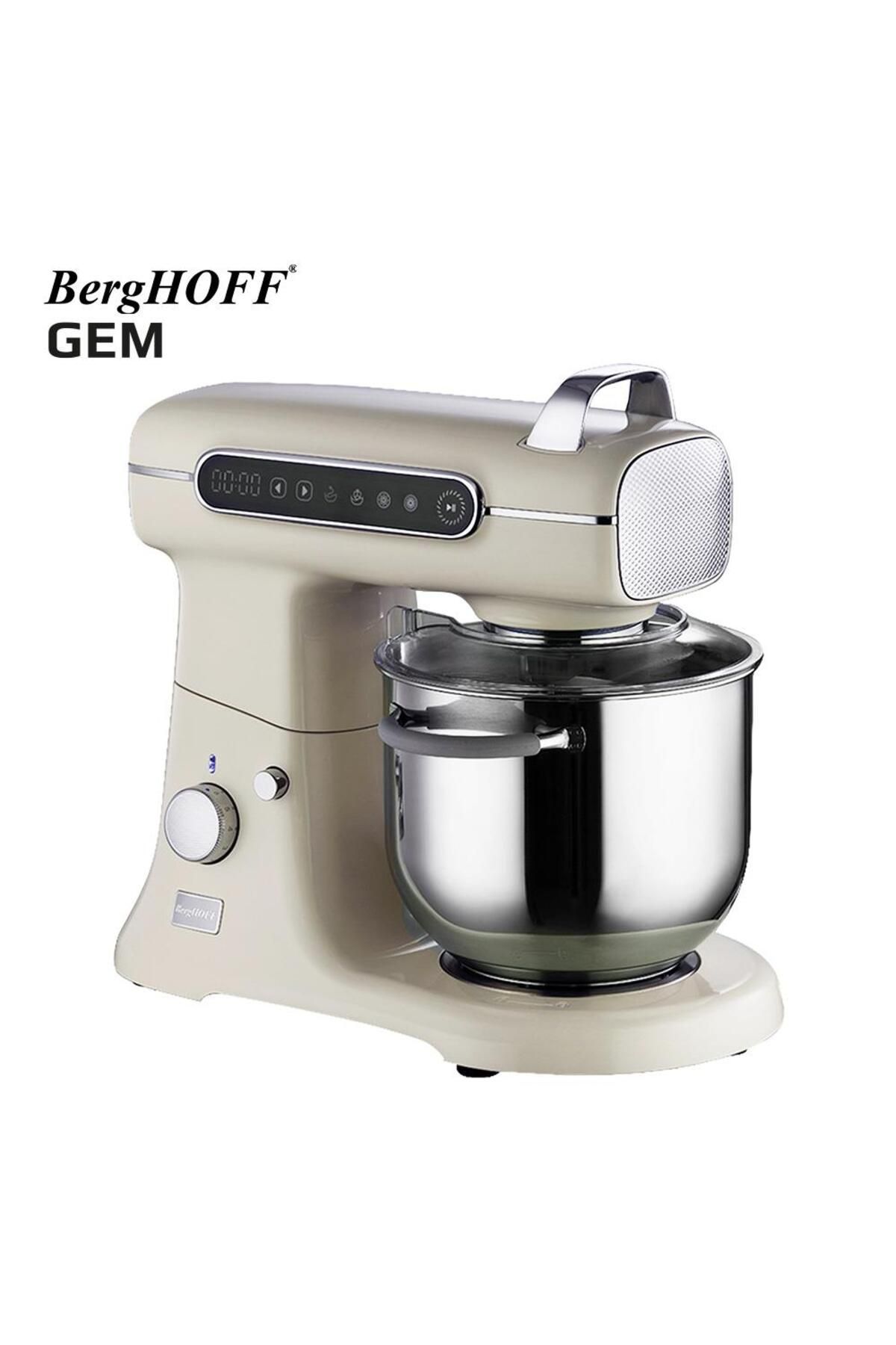 Berghoff Gem Retro 7 L Vanilya Krem Rengi Artisan Yüksek Performans Stand Mikser 7950011