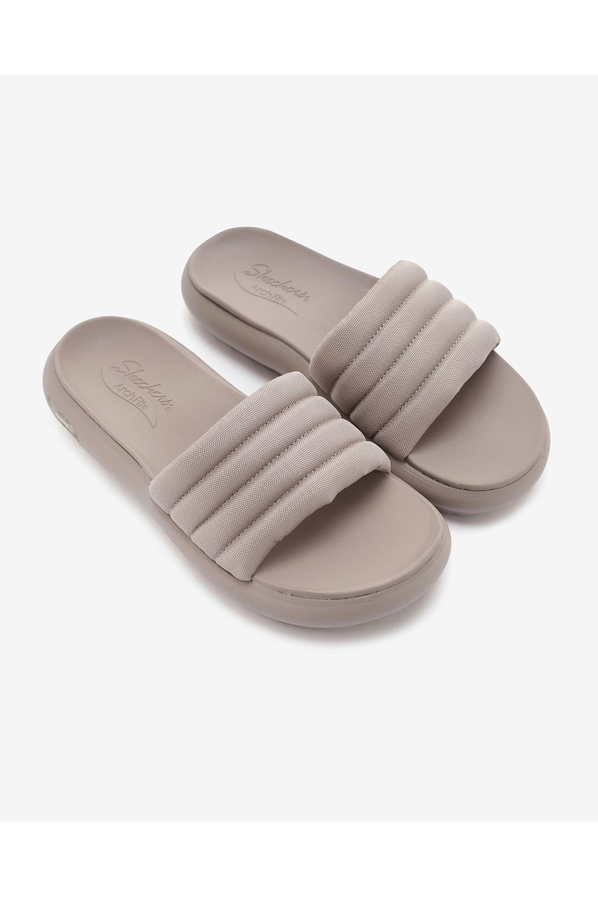 دمپایی نود زنانه Arch Fit Cloud Beige TPE Skechers