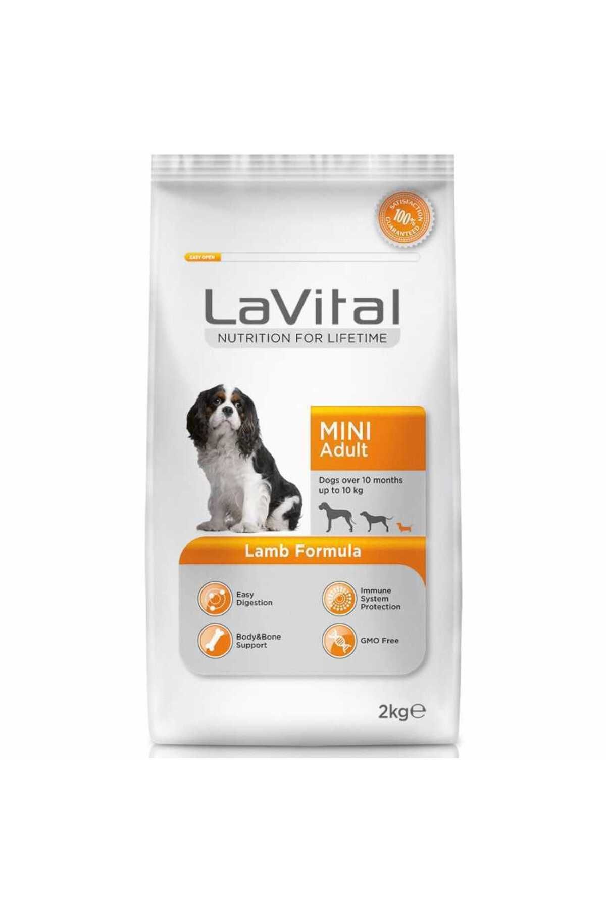 La Vital Küçük Irk Kuzulu Yetişkin Köpek Maması 2 Kg