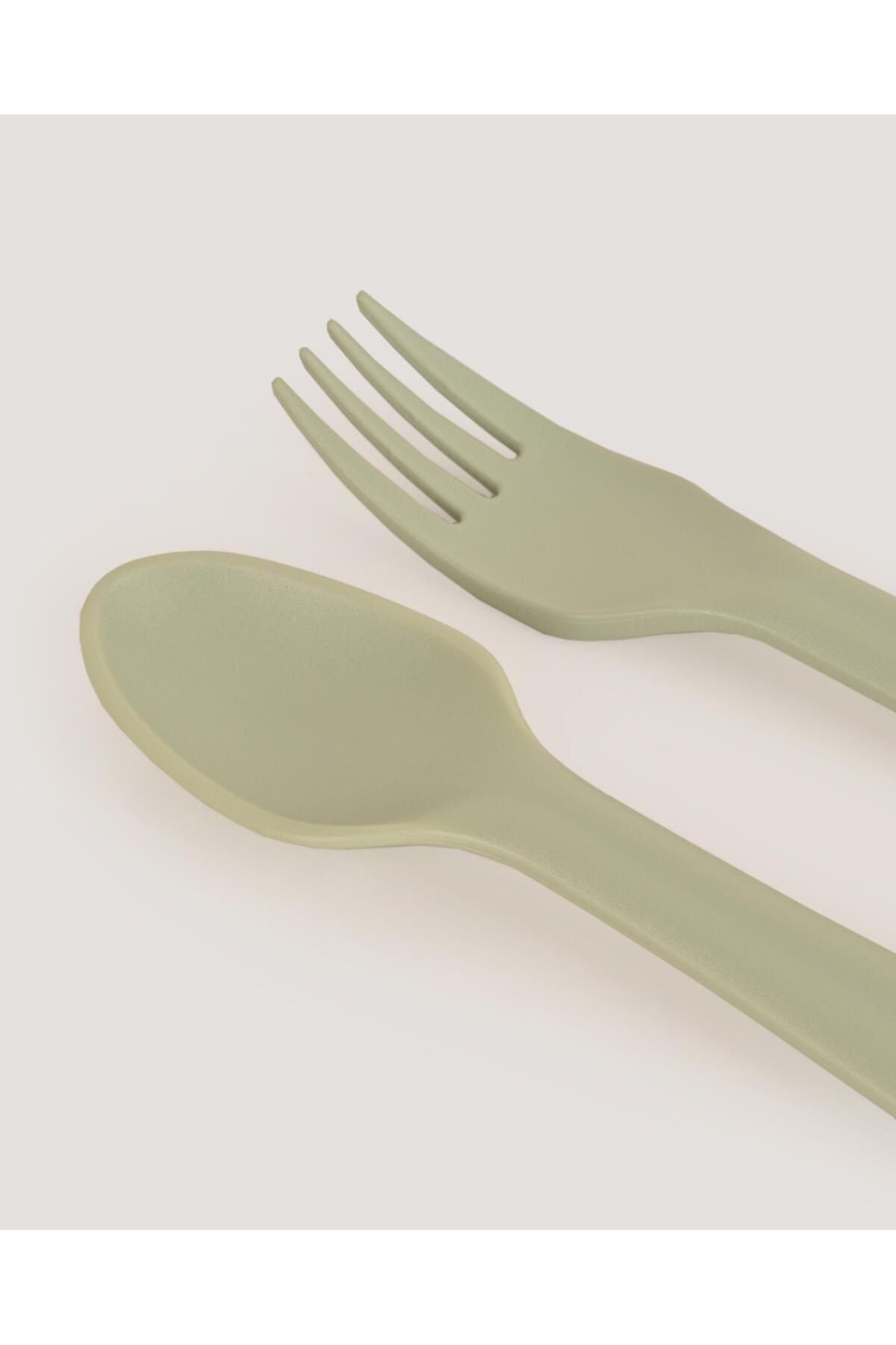 lets be child-Let's Be Child Spoon & Fork Set Sage Green 4