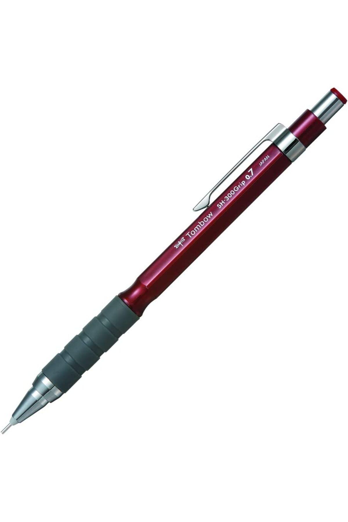 Tombow Sh-300 Grip 0.7mm Mekanik Kurşun Kalem Bordo