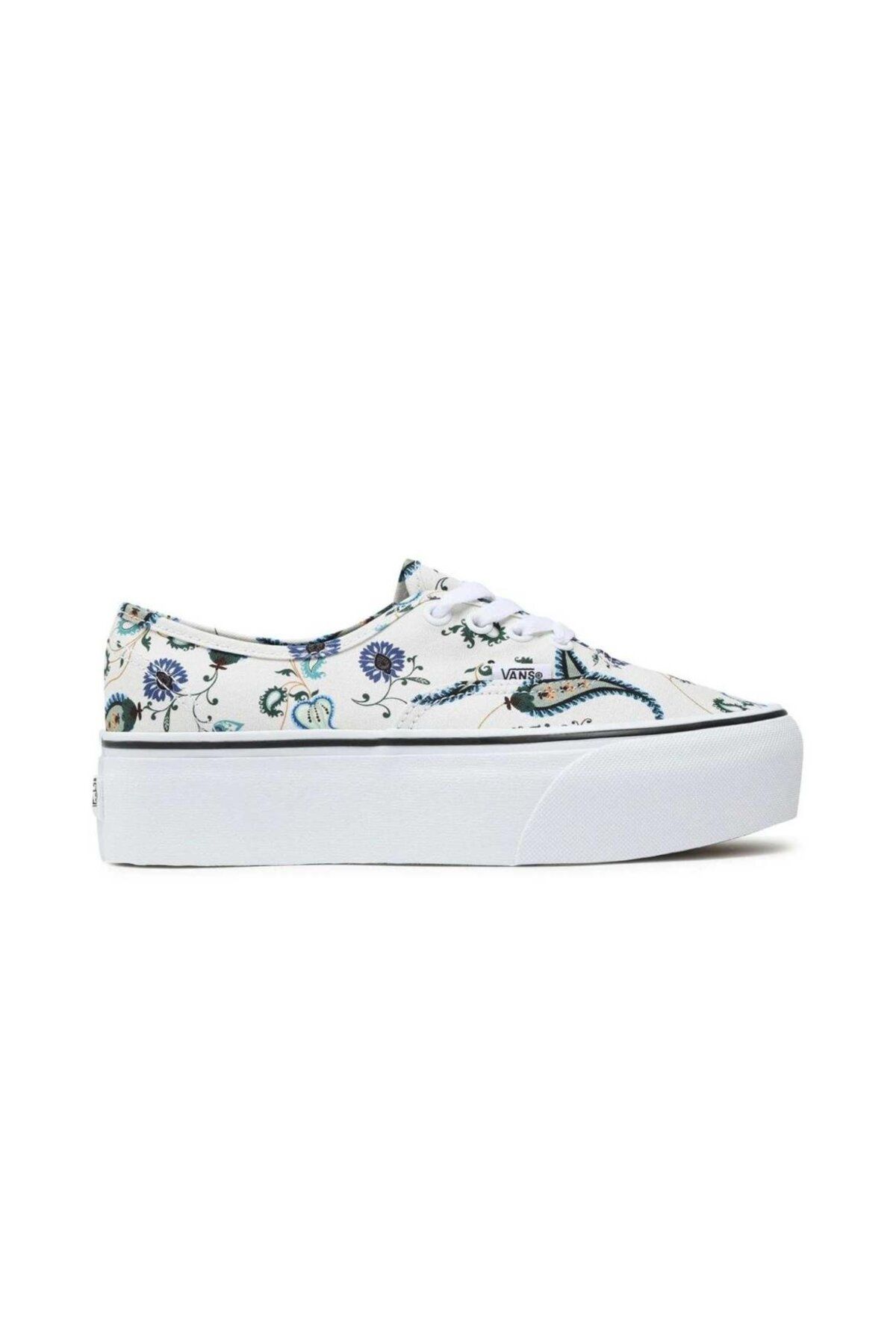 اسنیکر سفید زنانه کفش ورزشی پشته معتبر ua Vans