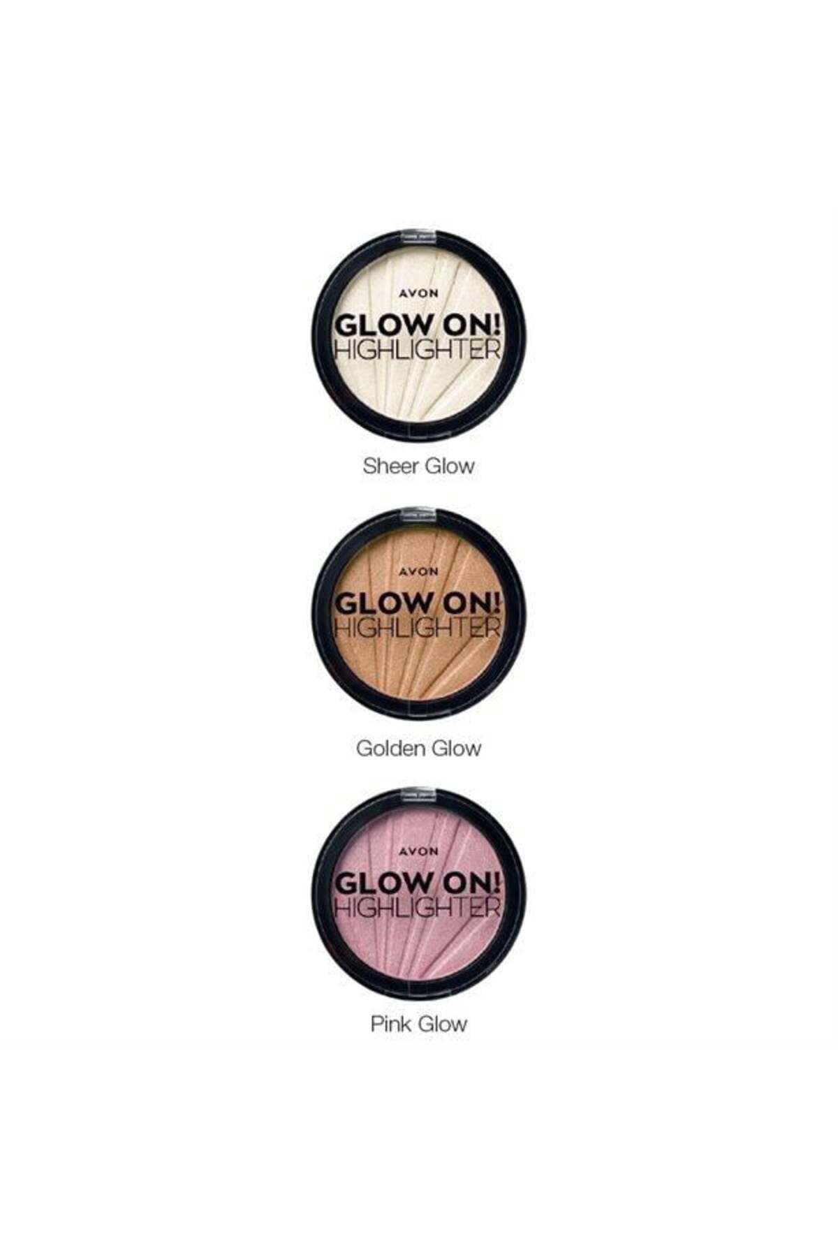 AVON-Glow on Illuminating Compressed Powder Highlighter Sheer Glow 2