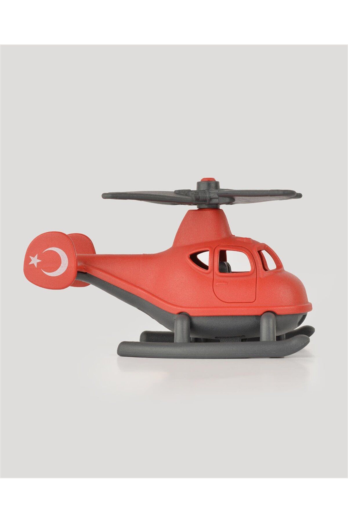 let's be child Lc Minik Helikopter Tekli - Kırmızı