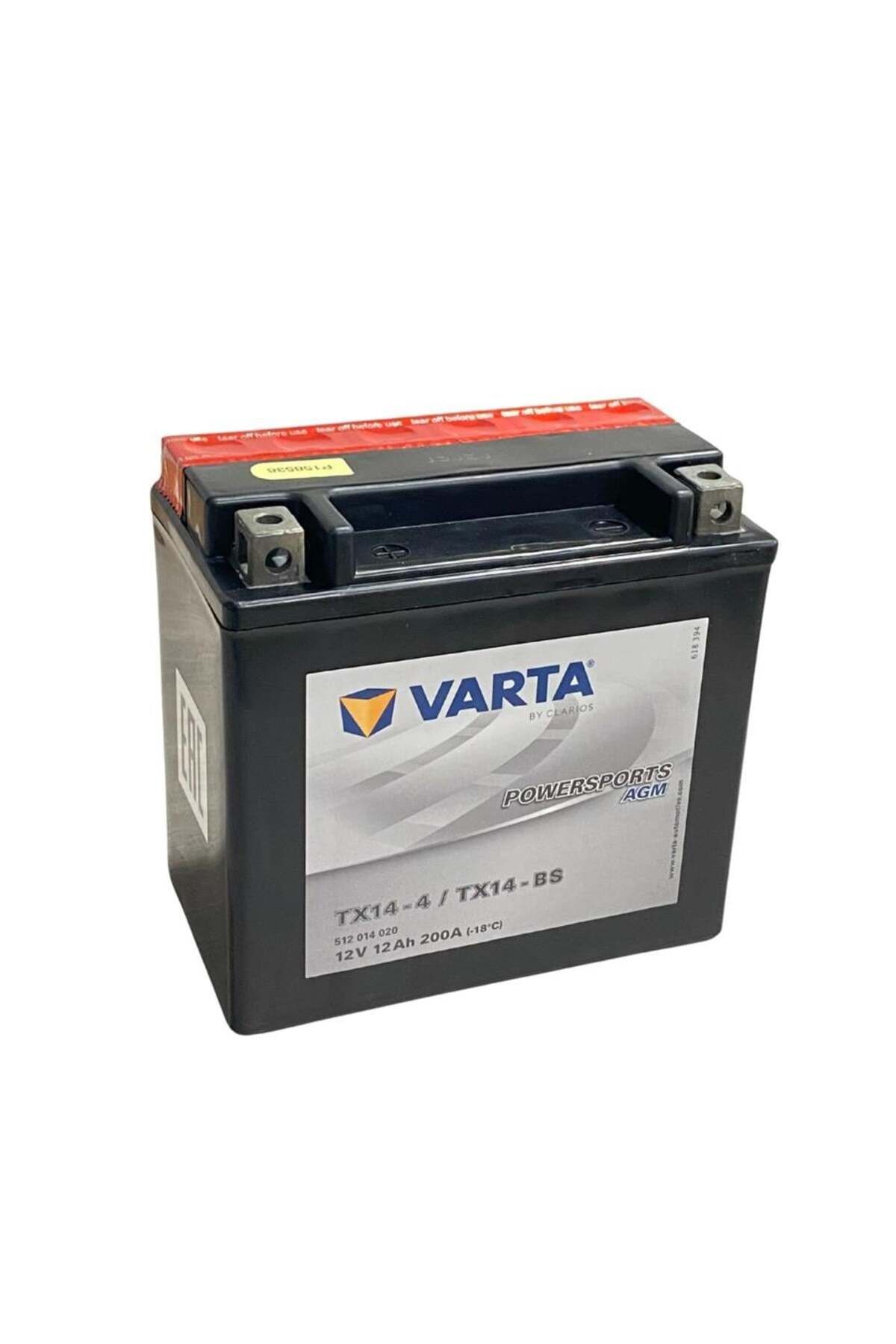 Varta 12v 12 Ah Motosiklet Aküsü Agm 200 A (EN) (152*88*147) (YTX14-BS) (TERS)