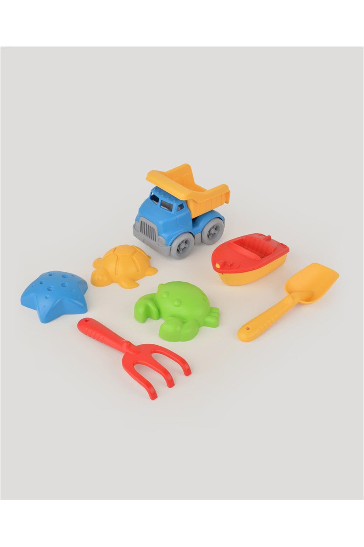 let's be child-Lc Netted Toy Truck and Beach Set - 7 Pieces 2