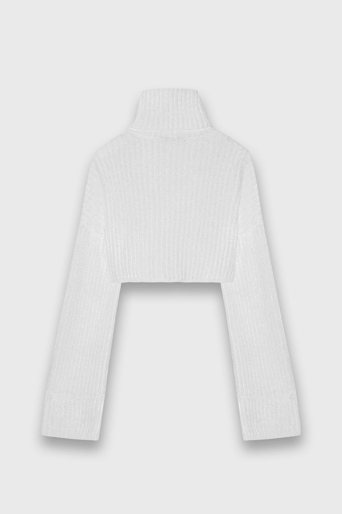 VATKALI-Turtleneck Crop Sweater Ecru 7