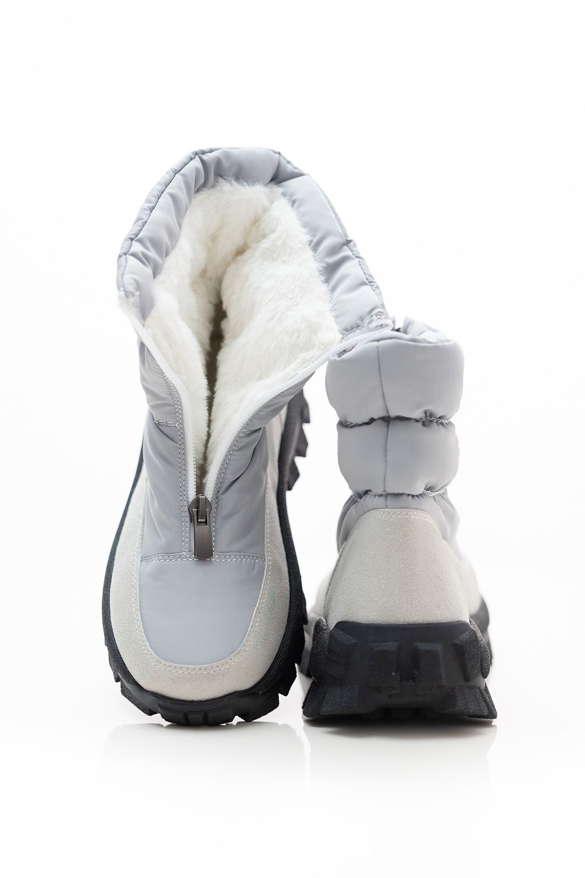 Benetton-Gray Girl's Boots 5