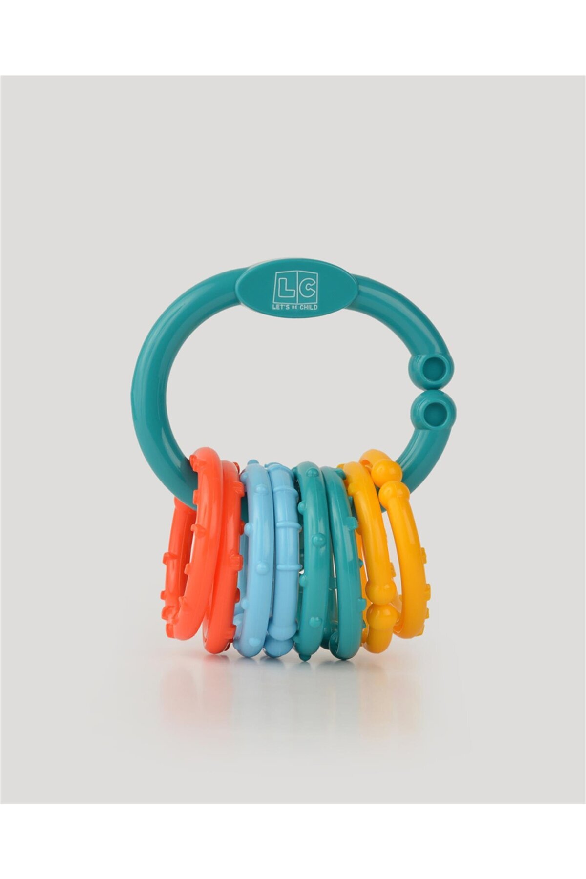 Lc Blue Ring Baby Rattles