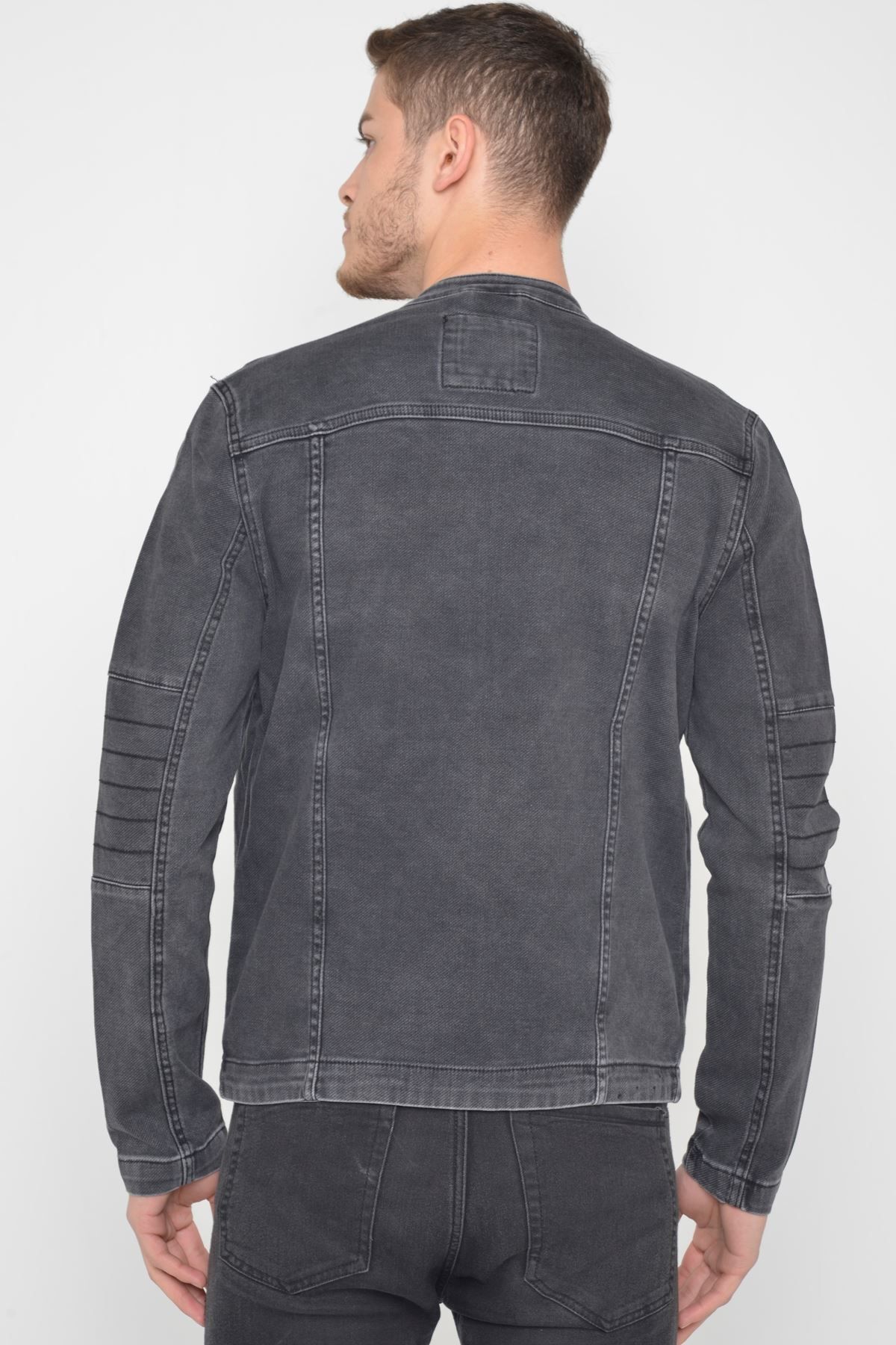 کت مشکی مردانه سیاه ژاکت شلوار جین دوتایی راه منگو LTC Jeans