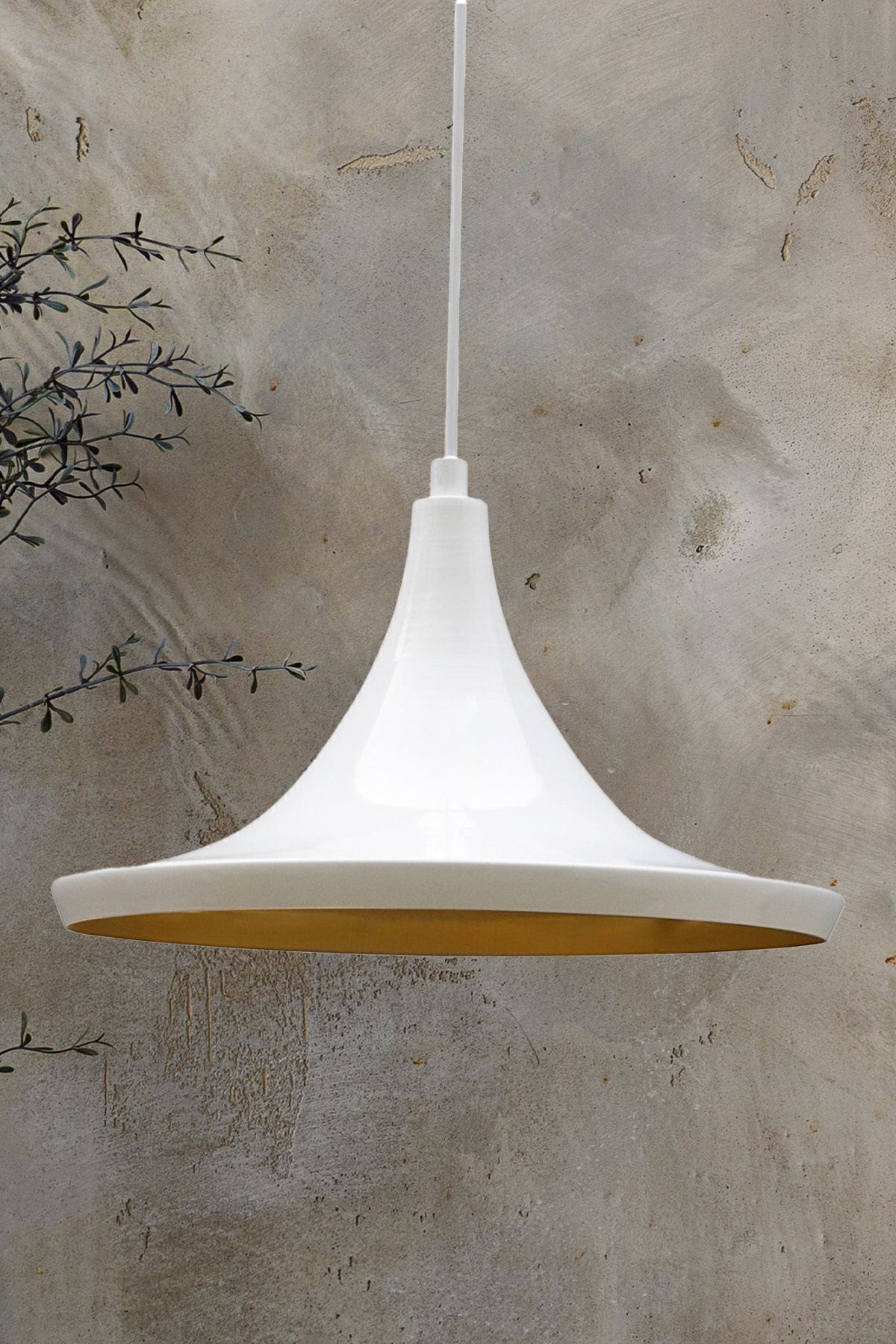 Bamyum-Large White Metal Chandelier Kitchen Bedroom Living Room Hall Cafe Office Patisserie Desktop Pendant Lamp 1