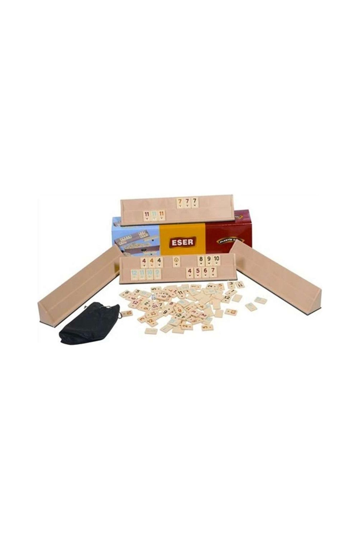 Mulvix Mullkrg Krg01 Yetişkin Büyük Boy Plastik Okey Takımı (Muul)