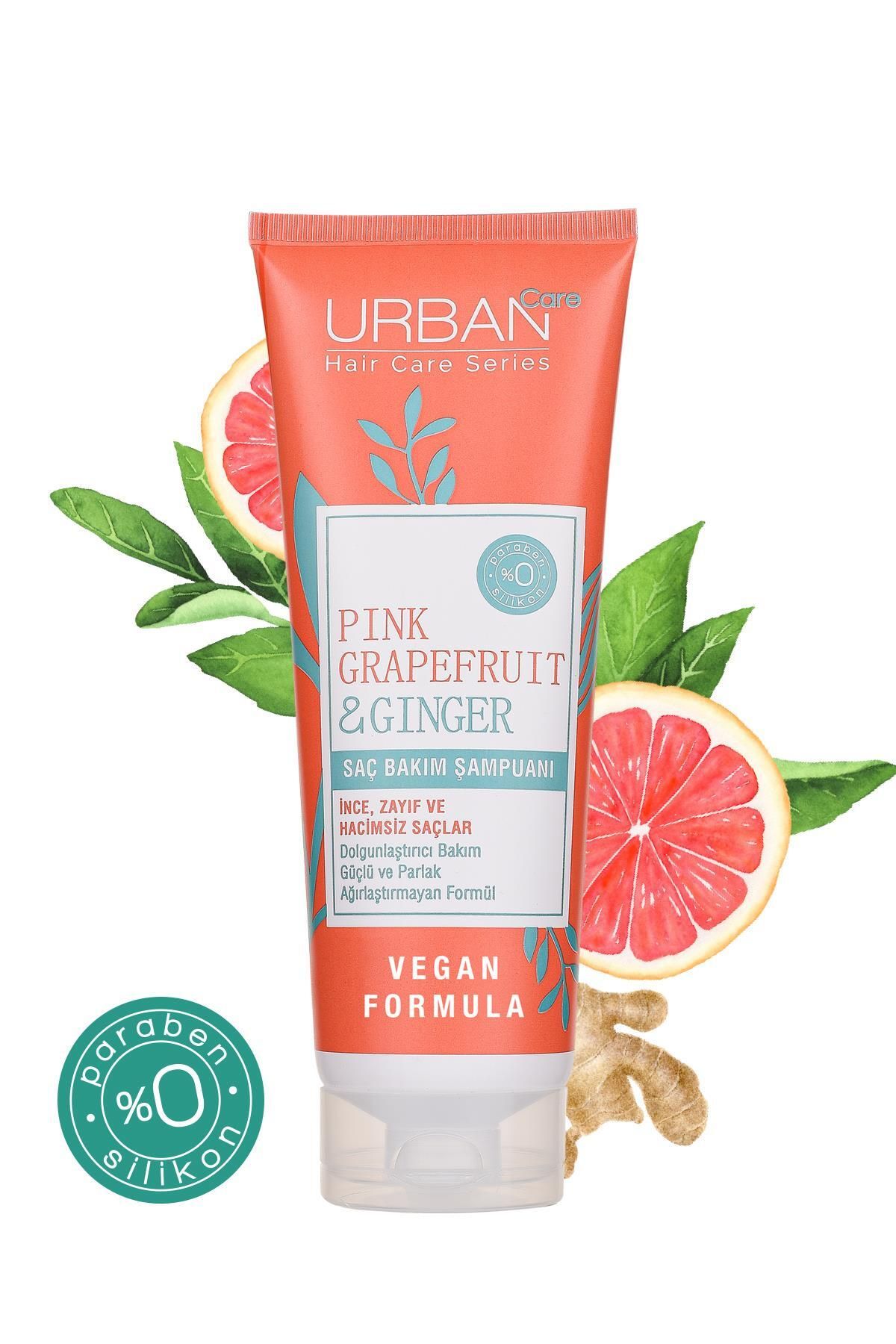 Urban Care Pink Grapefruit & Ginger Saç Bakım Şampuanı 250 ml-3