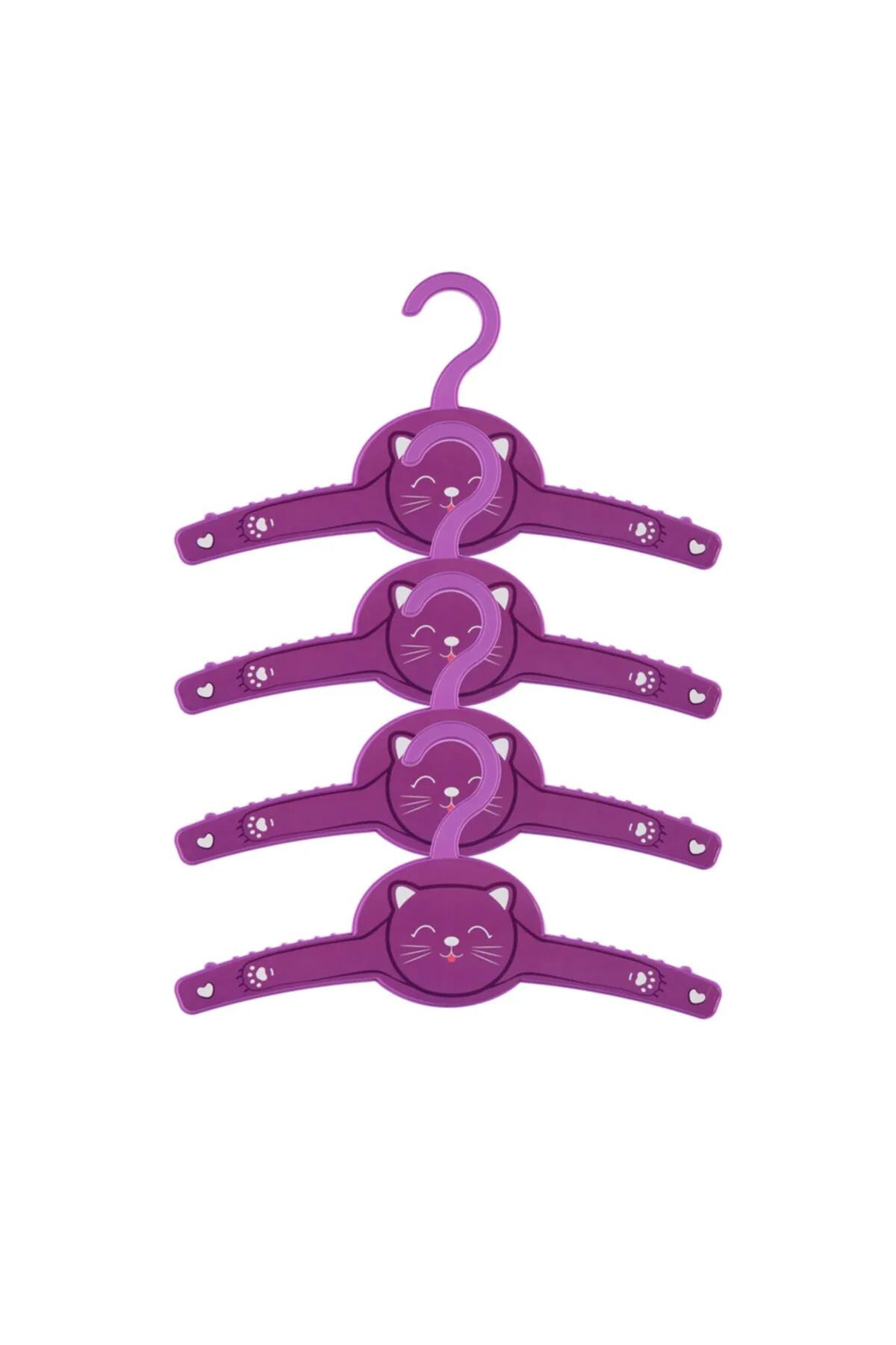 TIRSKI-Set of 4 Cat Royaleks - Hanging Clothes Funny-G228-B-C 3