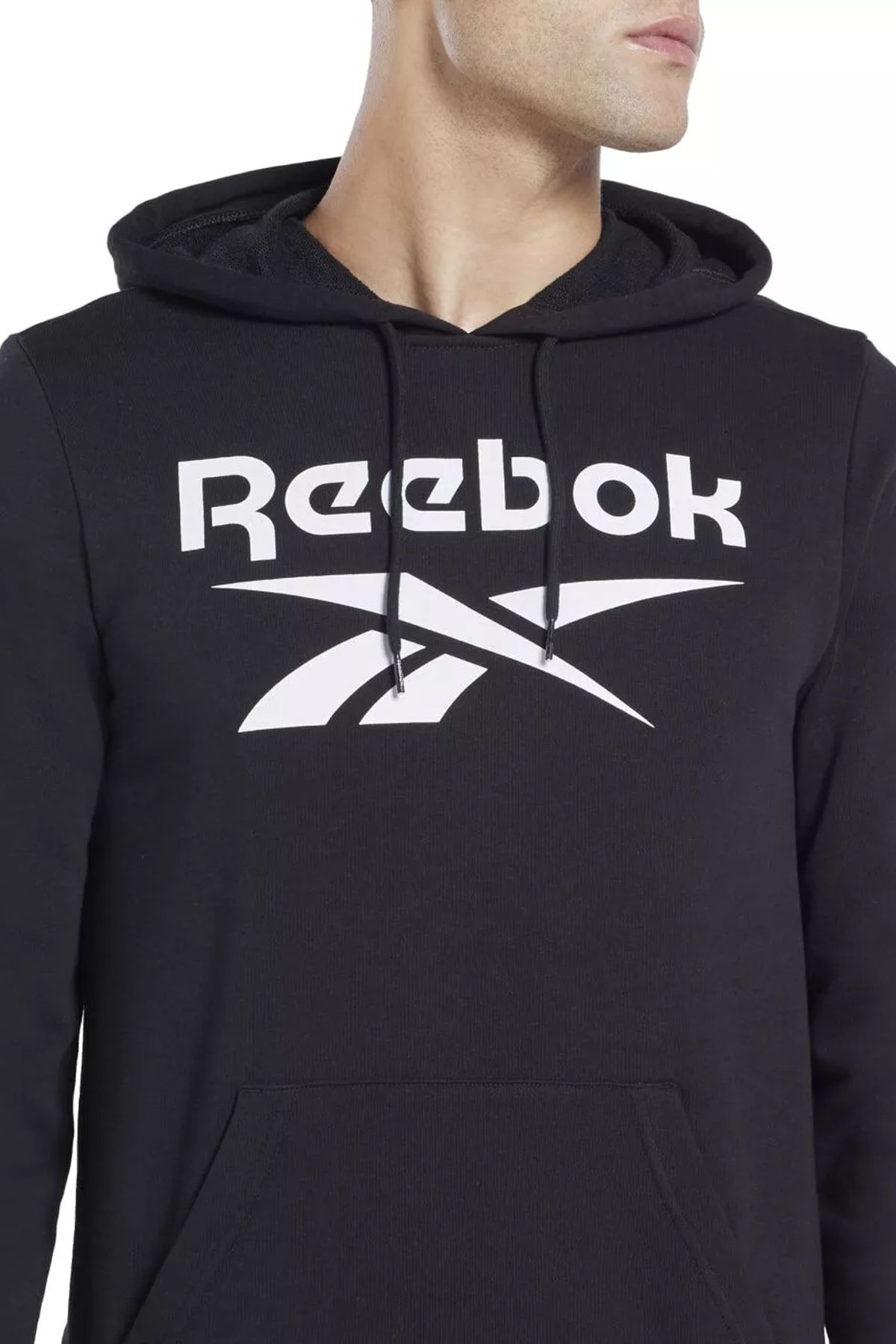 Reebok-Hanorac pentru bărbați FT Big Logo OTH Negru_0 3