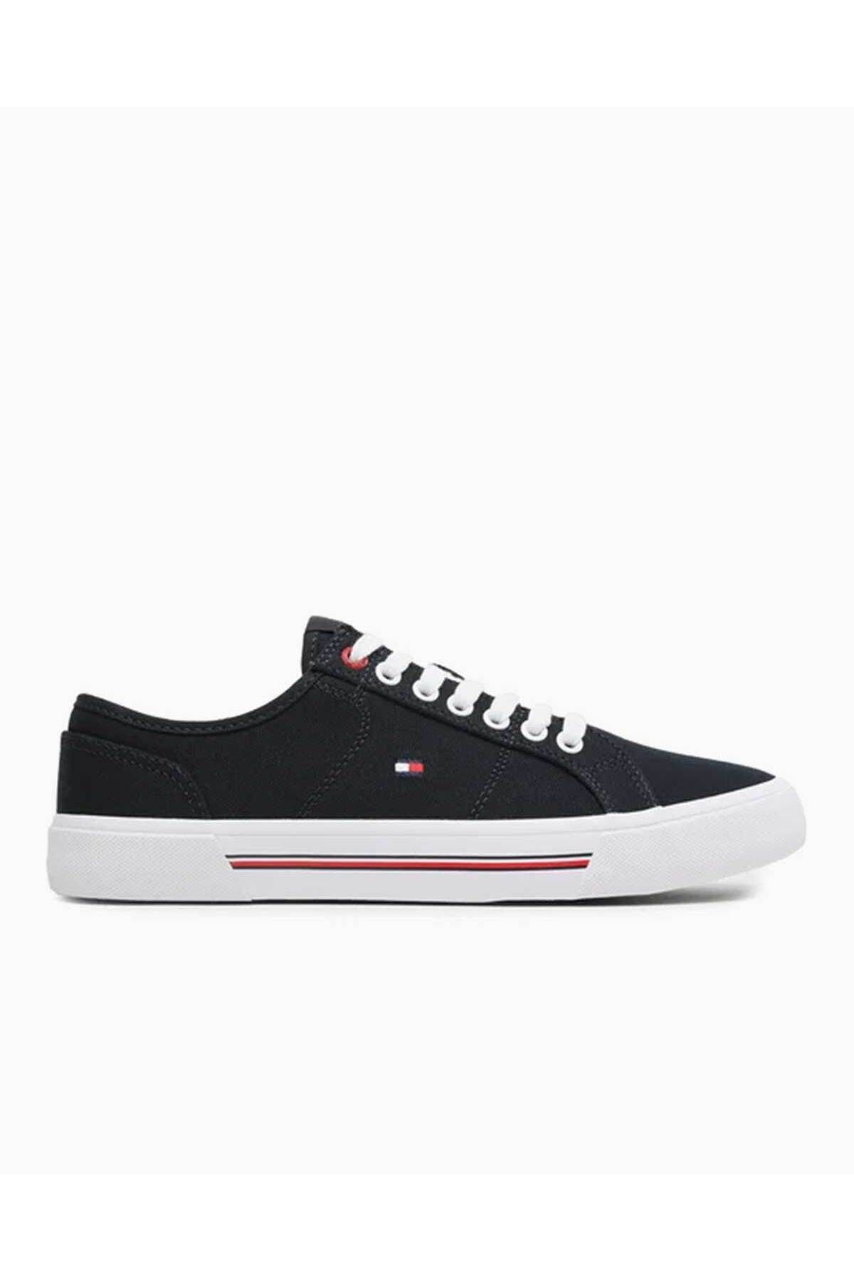 کفش های کژوال آبی مردانه ورزشی Vulcanized شرکت اصلی Tommy Hilfiger