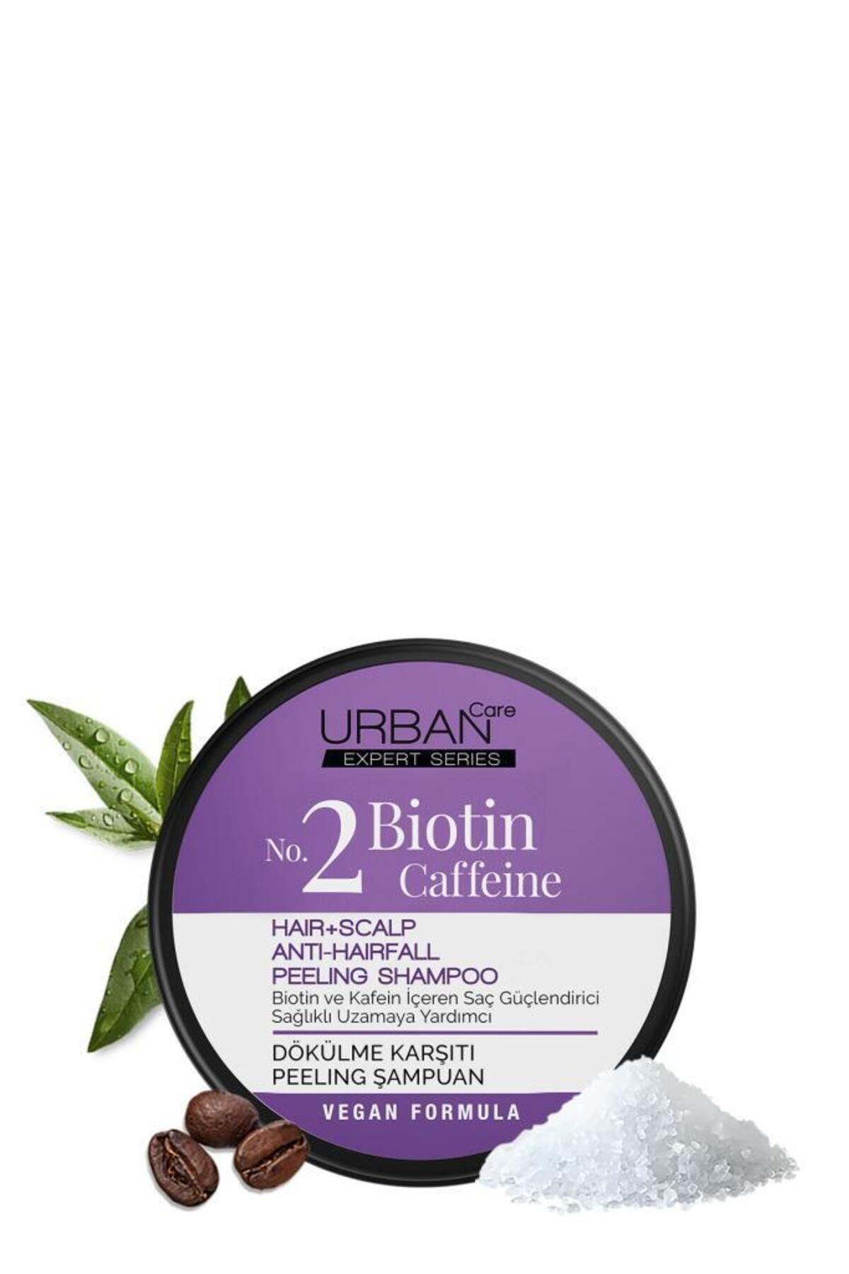 Urban Care Expert Biotin Ve Kafein Dökülme Karşıtı Arındırıcı Peeling Şampuan-vegan-200 ml-2