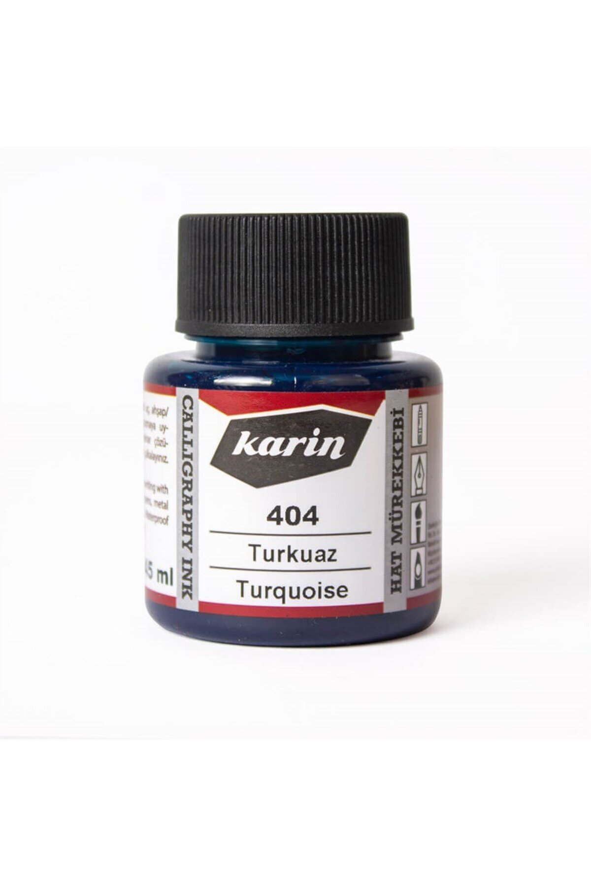 Karin Hat Mürekkebi 404 Turkuaz 45 ml