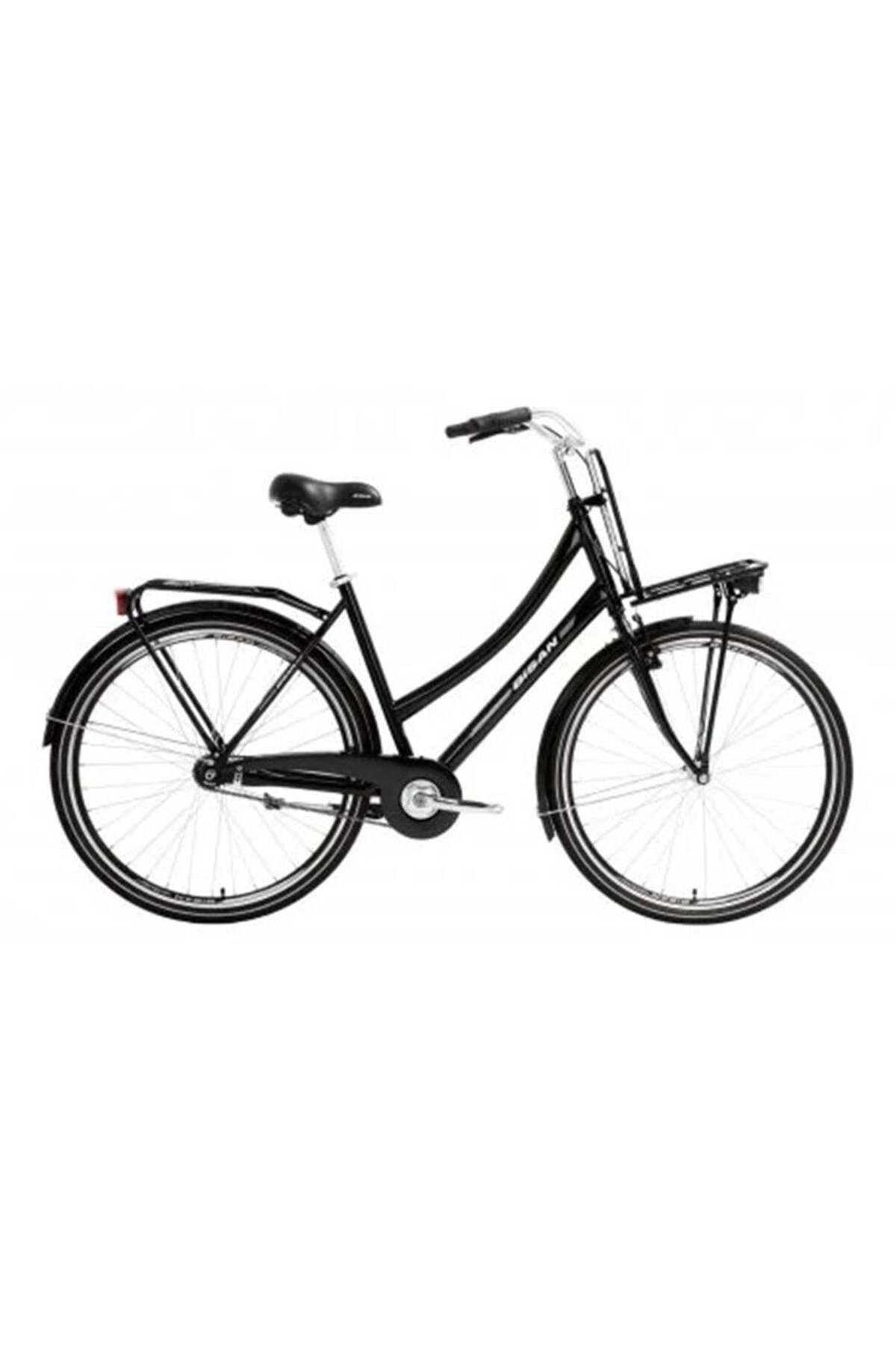 BİSAN FLUANTE C KADIN ŞEHİR BİSİKLETİ 52CM V 28 JANT 1 VİTES PARLAK SİYAH SİLVER