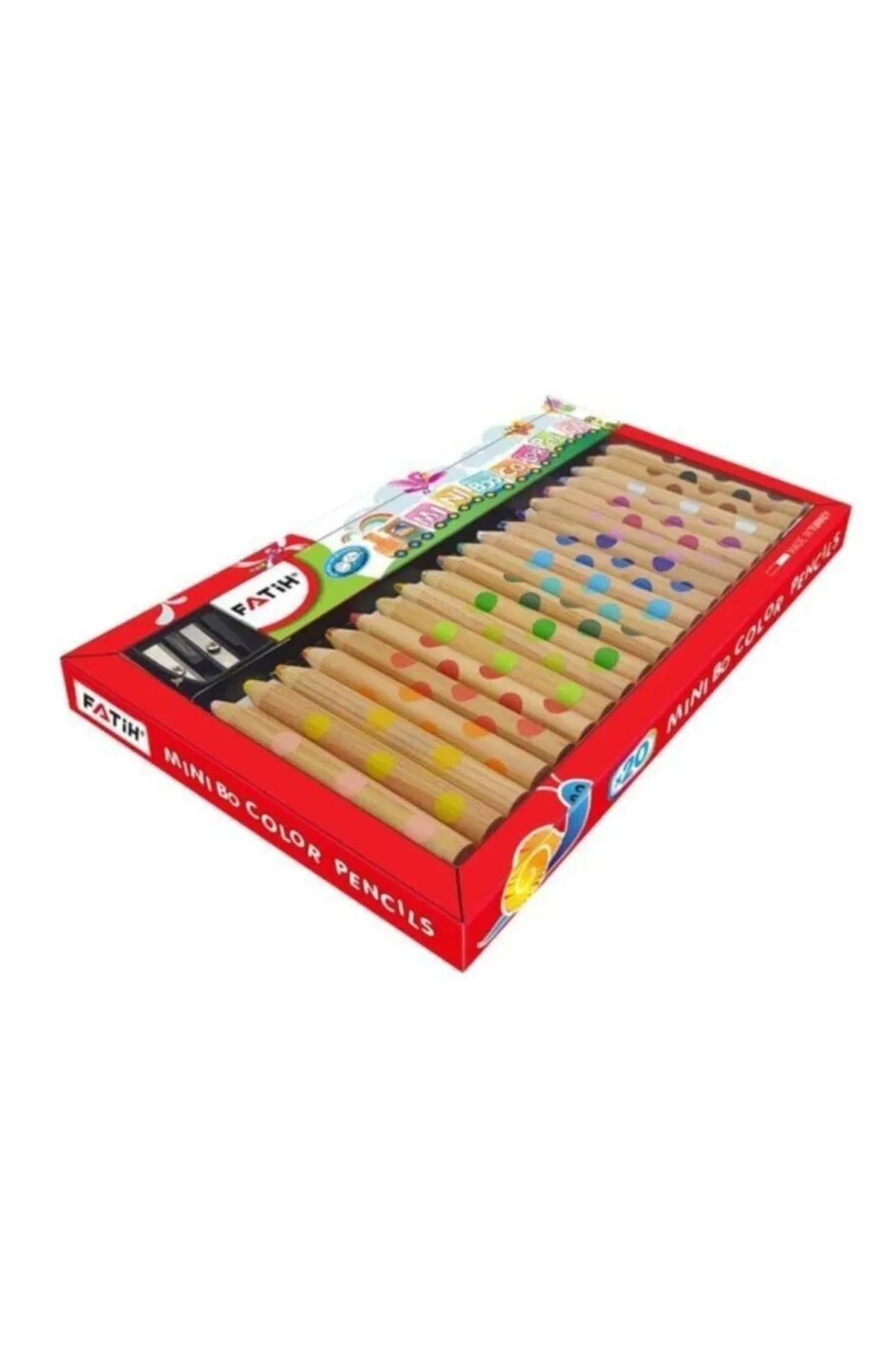 Nurum E Tİcaret Fatih Kuru Boya Kalemi Miniboo Natural 20 Renk