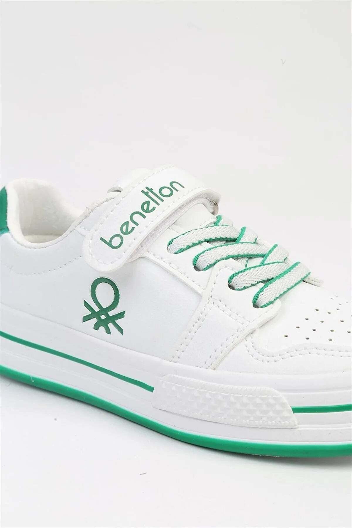 Benetton-Sneakers - White - Flat 3