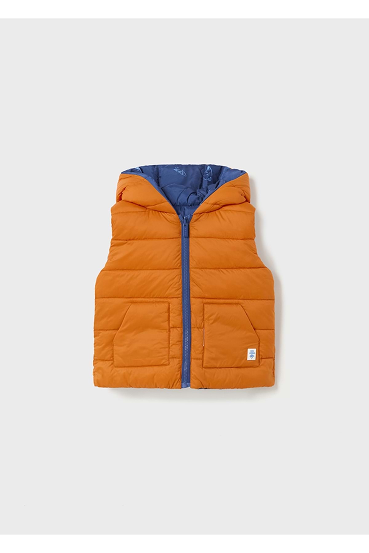 Mayoral Turuncu Bebek Yelek çifttaraflı TURUNCU fotoğrafı 2 (önizleme)