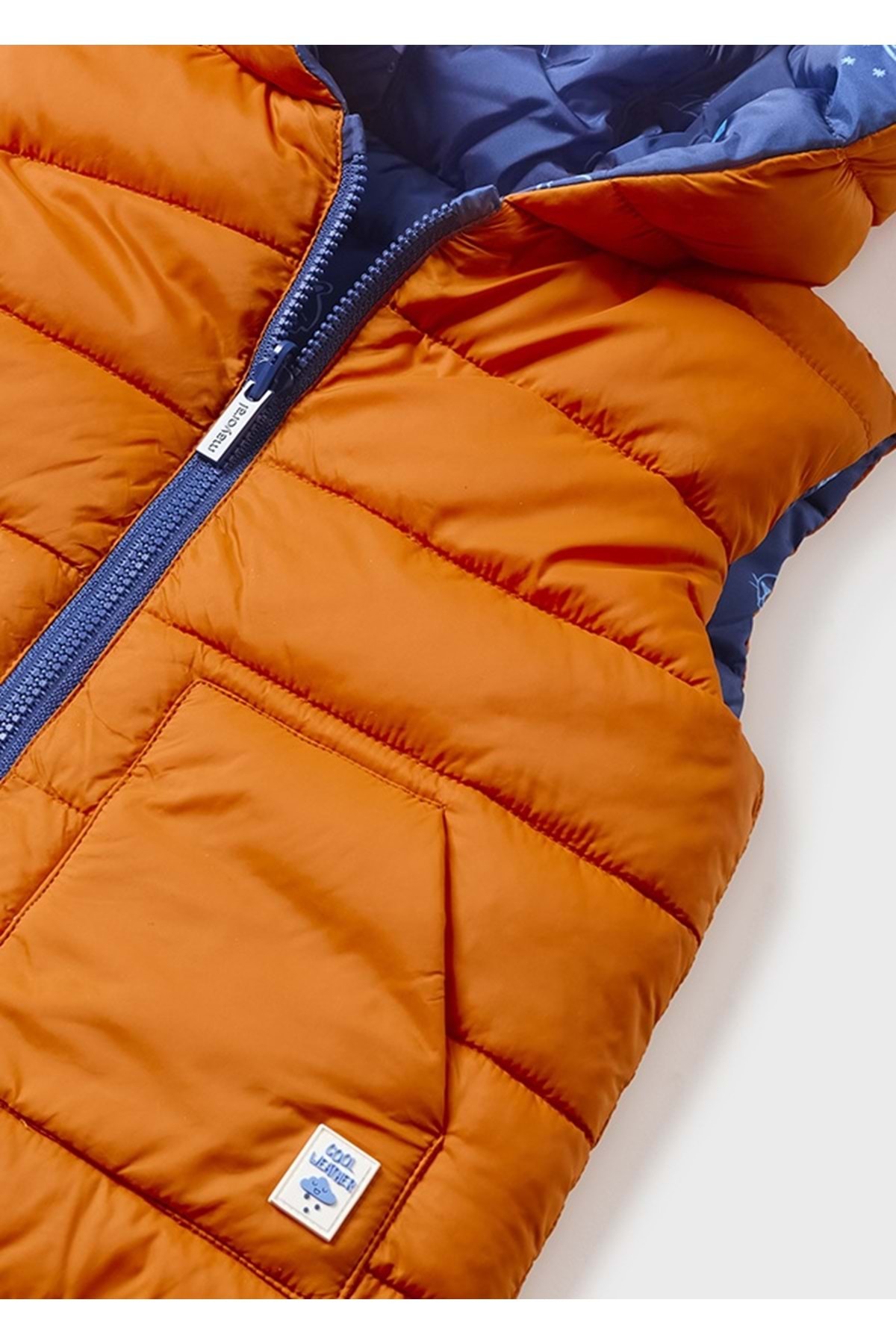 Mayoral Turuncu Bebek Yelek çifttaraflı TURUNCU fotoğrafı 5 (önizleme)