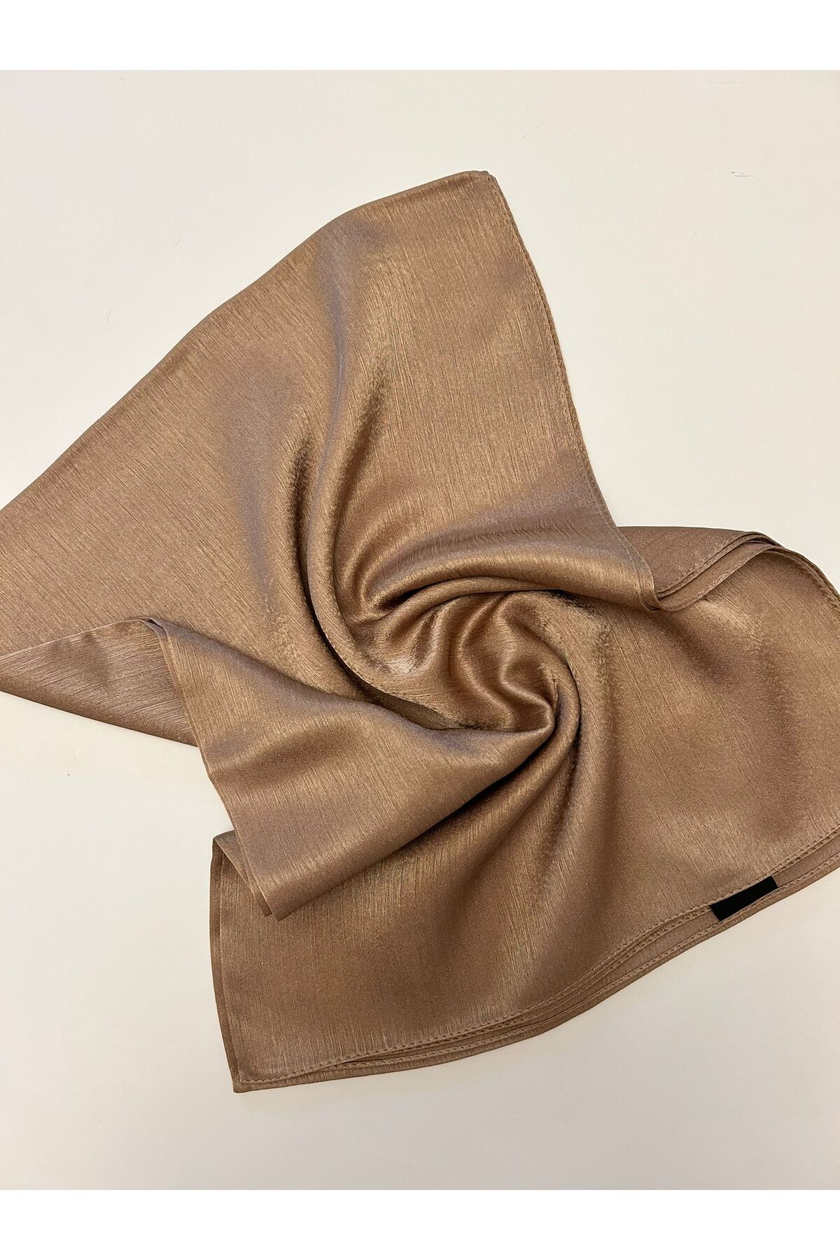 Silk Home-Shawl - Brown - Textured 1