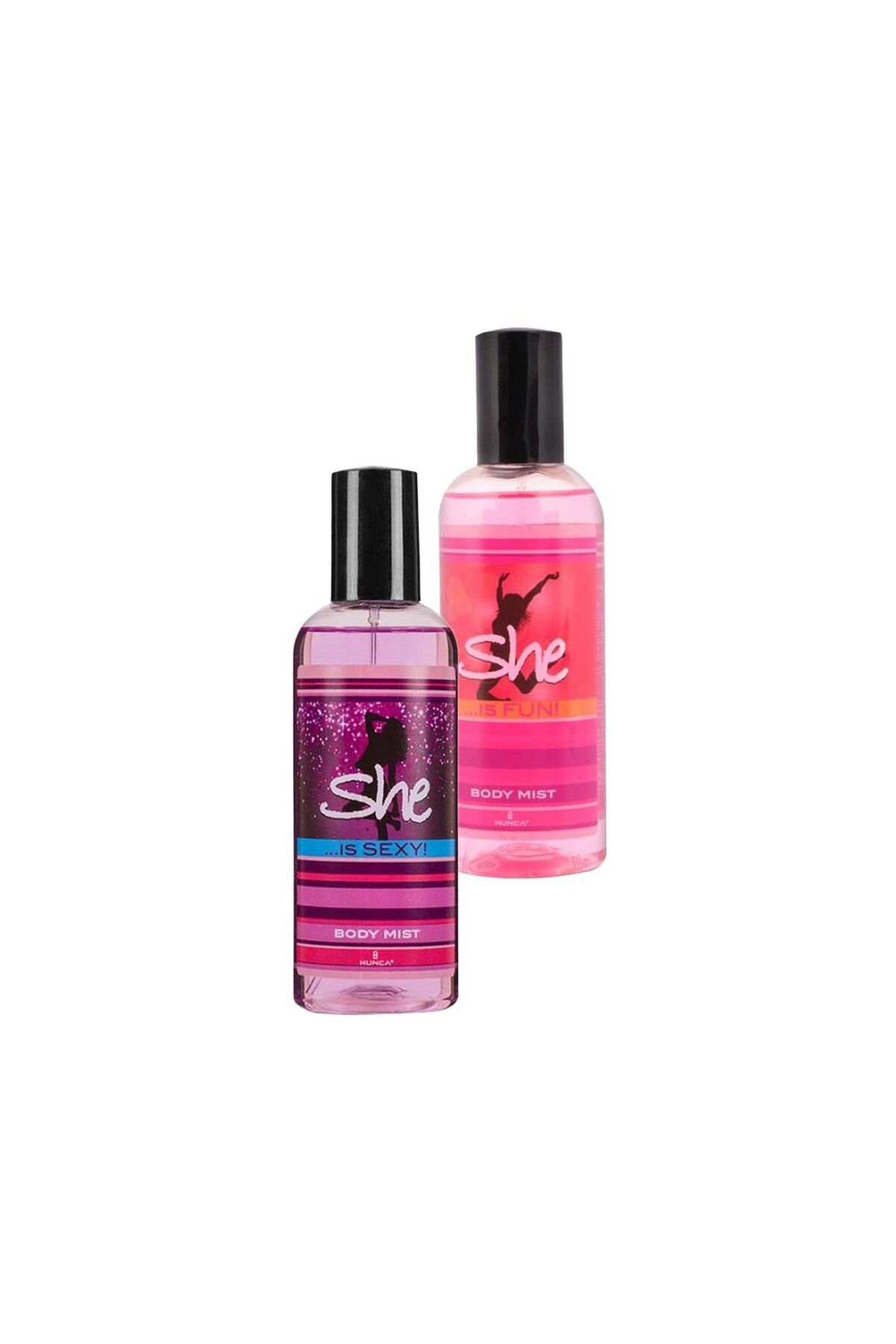 Hunca She Body Mist Is Sexy Is Fun 2 li Set Kadın