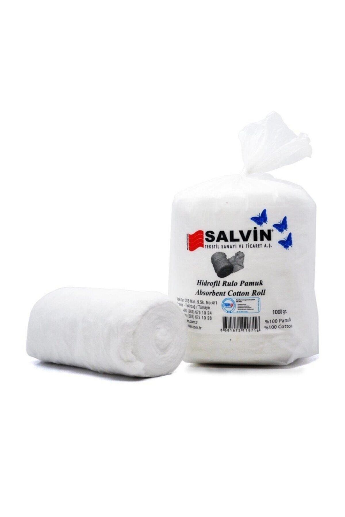 salvin Hidrofil Rulo Pamuk 1 Kg 1000 Gr