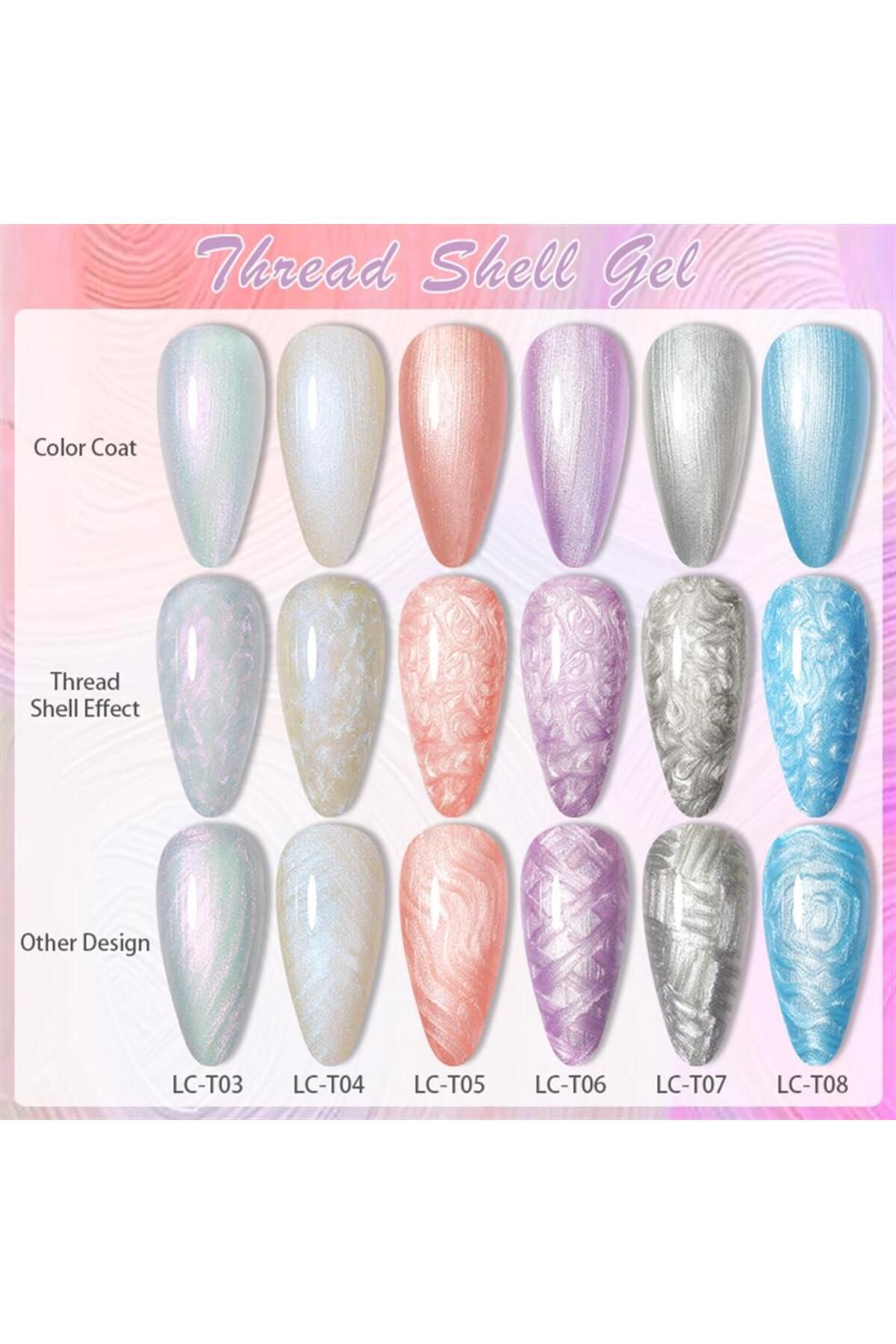 Lily Cute Seashell Effect Gel Lc-t05 (54291) Genel Markalar