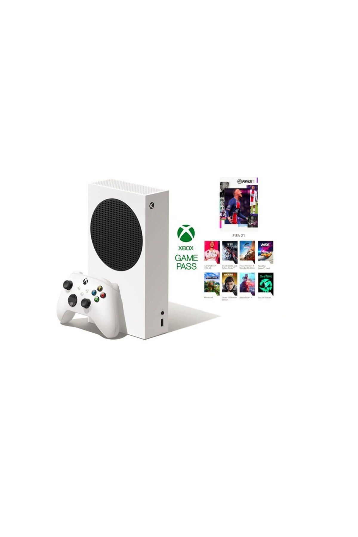 MCC Microsoft Xbox Series S 512 GB SSD Konsol+3 Aylık Game Pass (Microsoft Garantili)