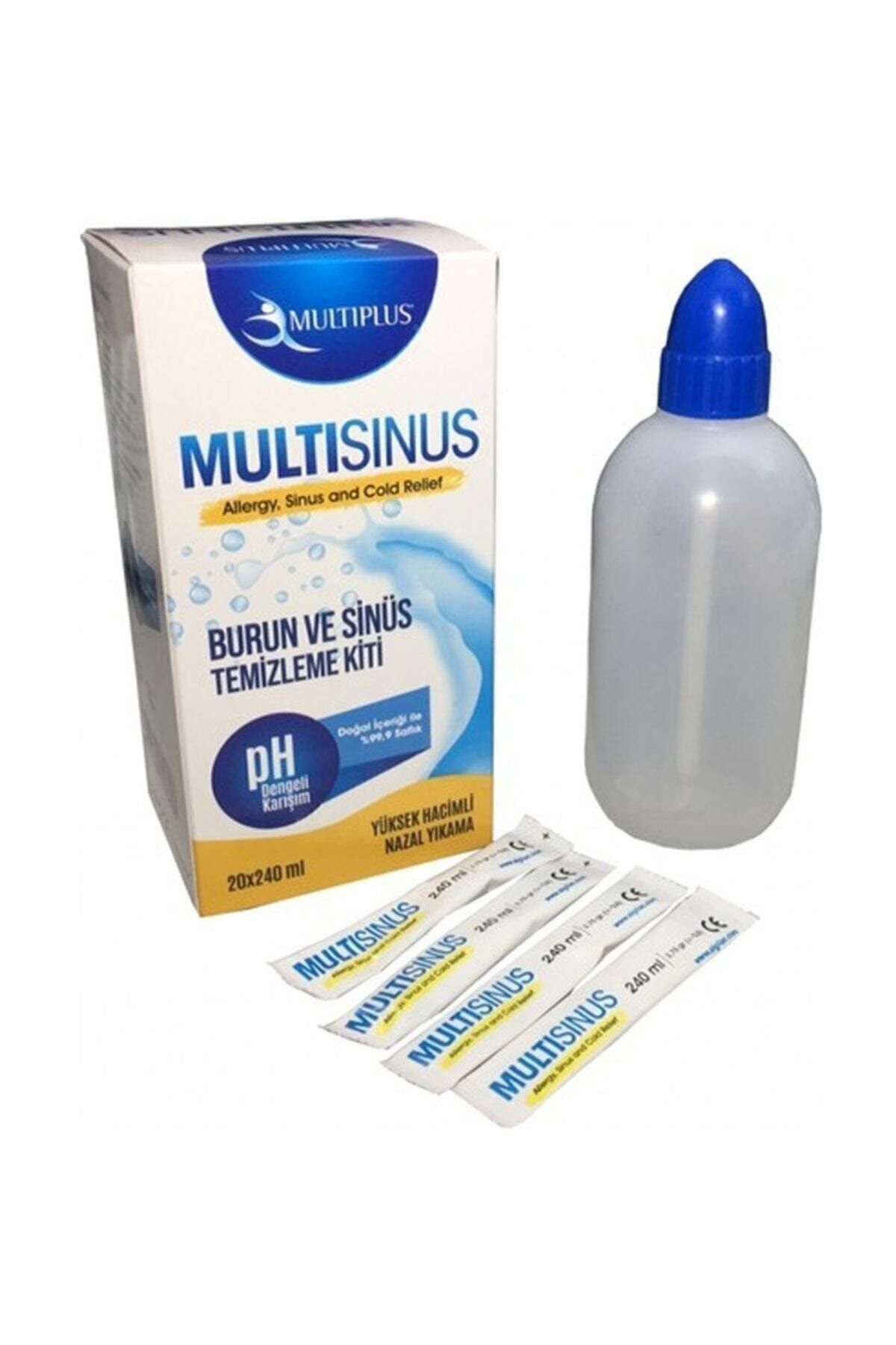 Multiplus Multıplus Burun Ve Sinüs Temizleme Kiti 20x240 ml 20 Adet