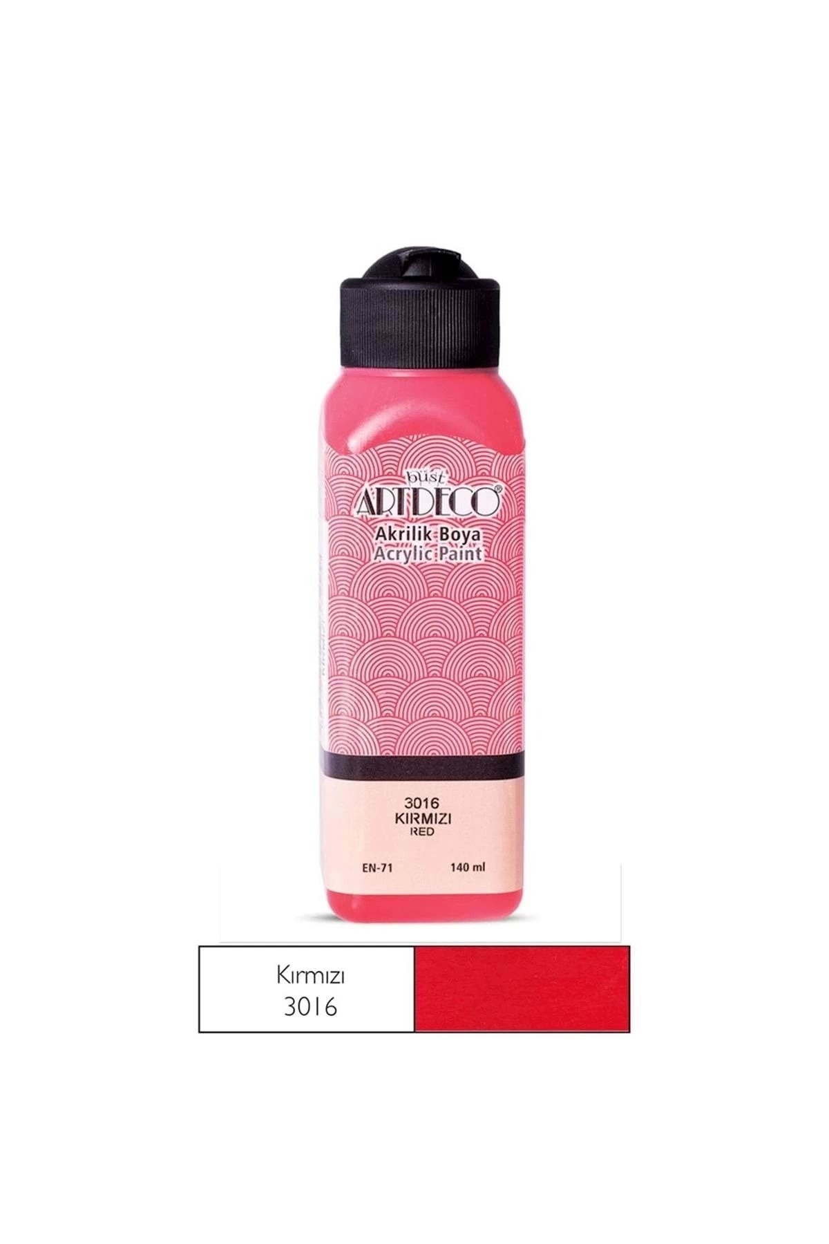 Artdeco Akrilik Boya 140 ml Kırmızı